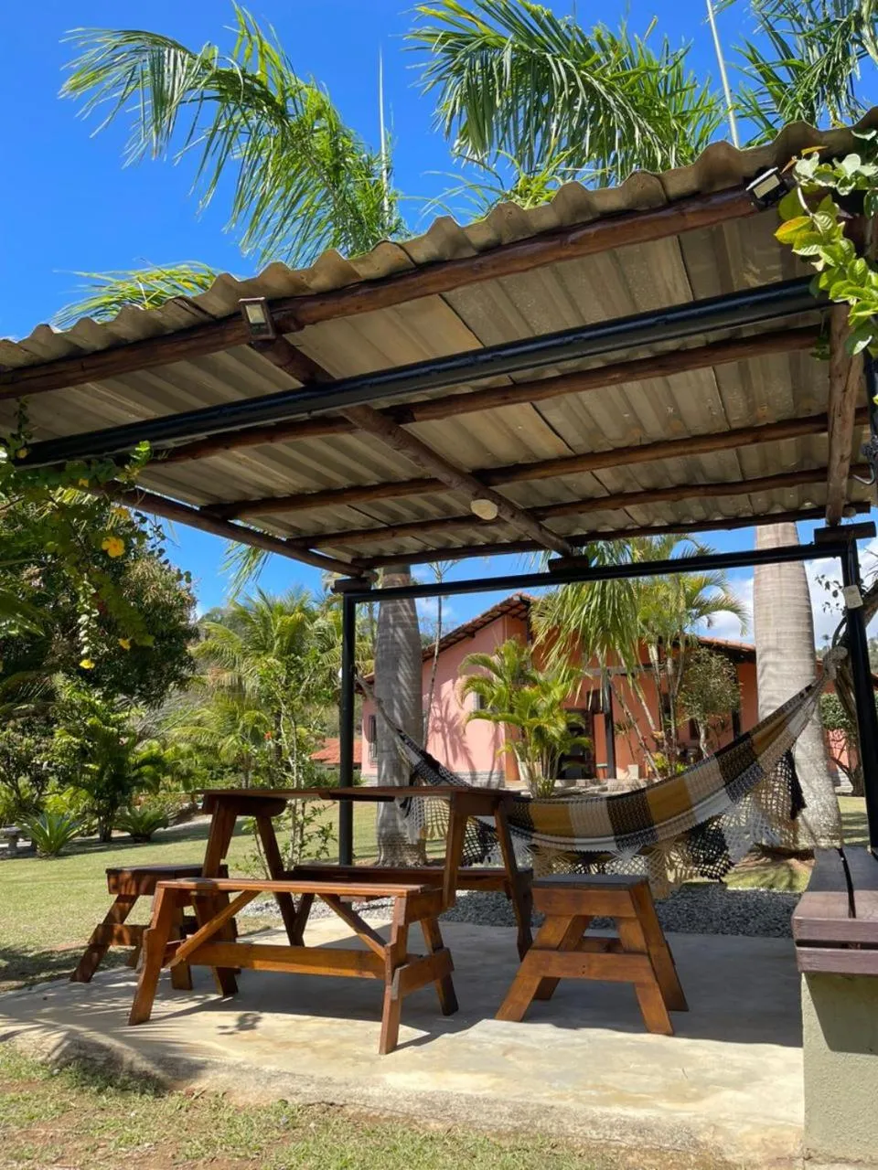 Seating area in Pousada Villa Terracotta