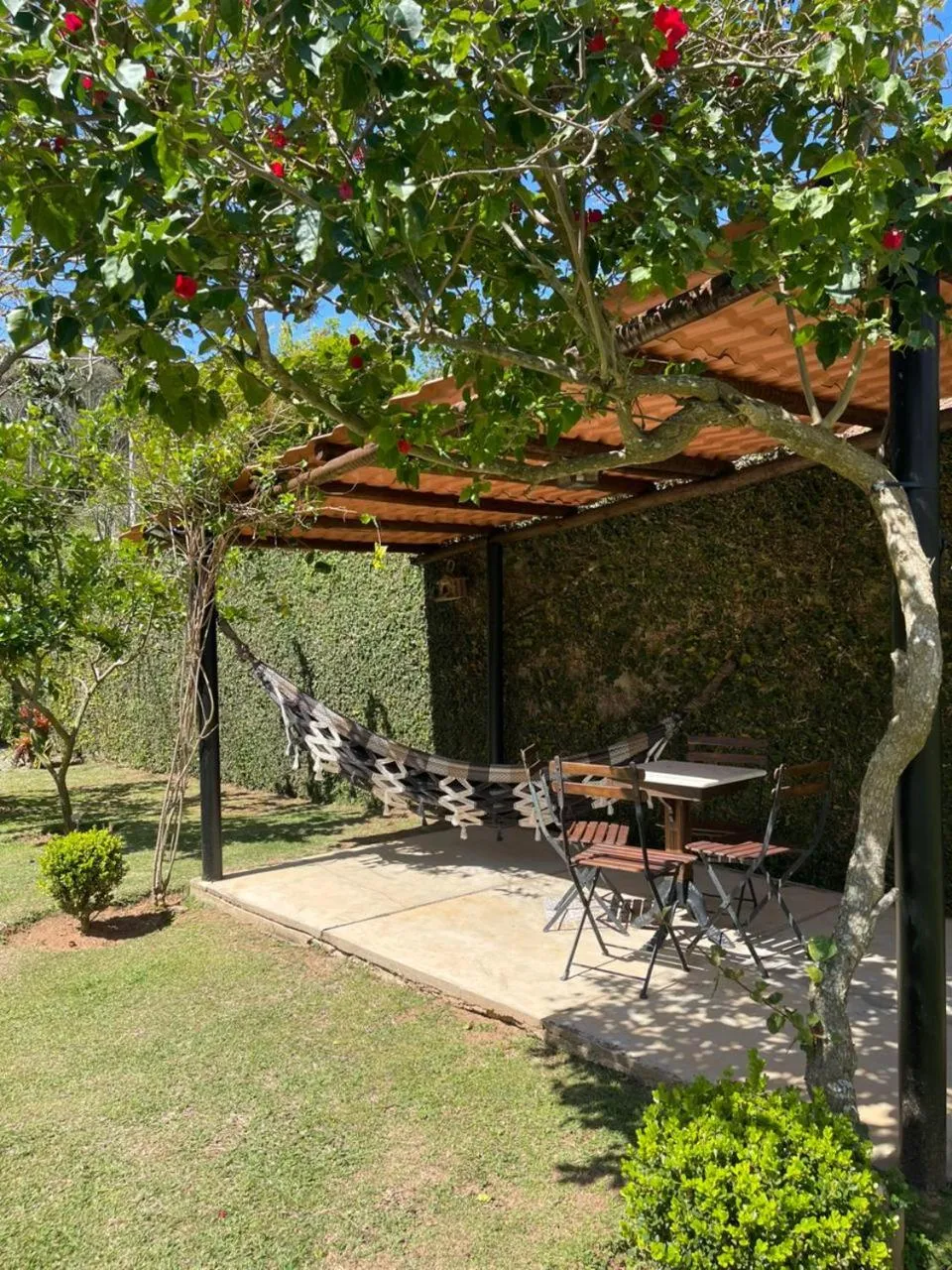 Seating area in Pousada Villa Terracotta