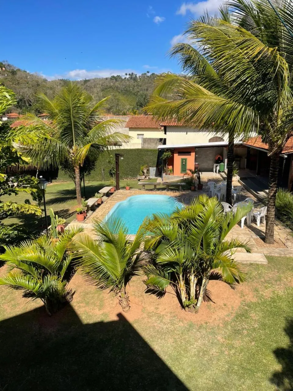 Pool view in Pousada Villa Terracotta