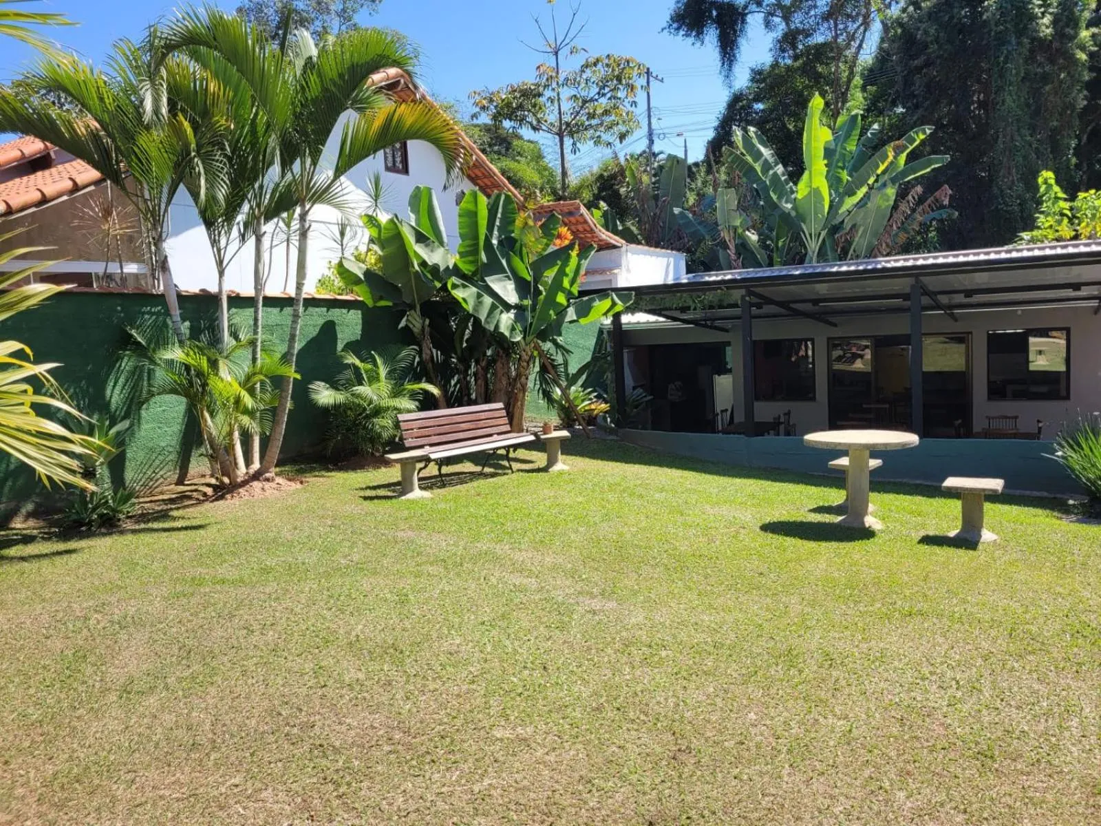 Seating area in Pousada Villa Terracotta