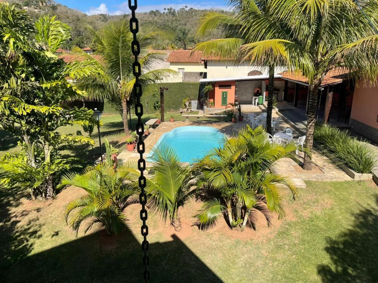 Pool view in Pousada Villa Terracotta
