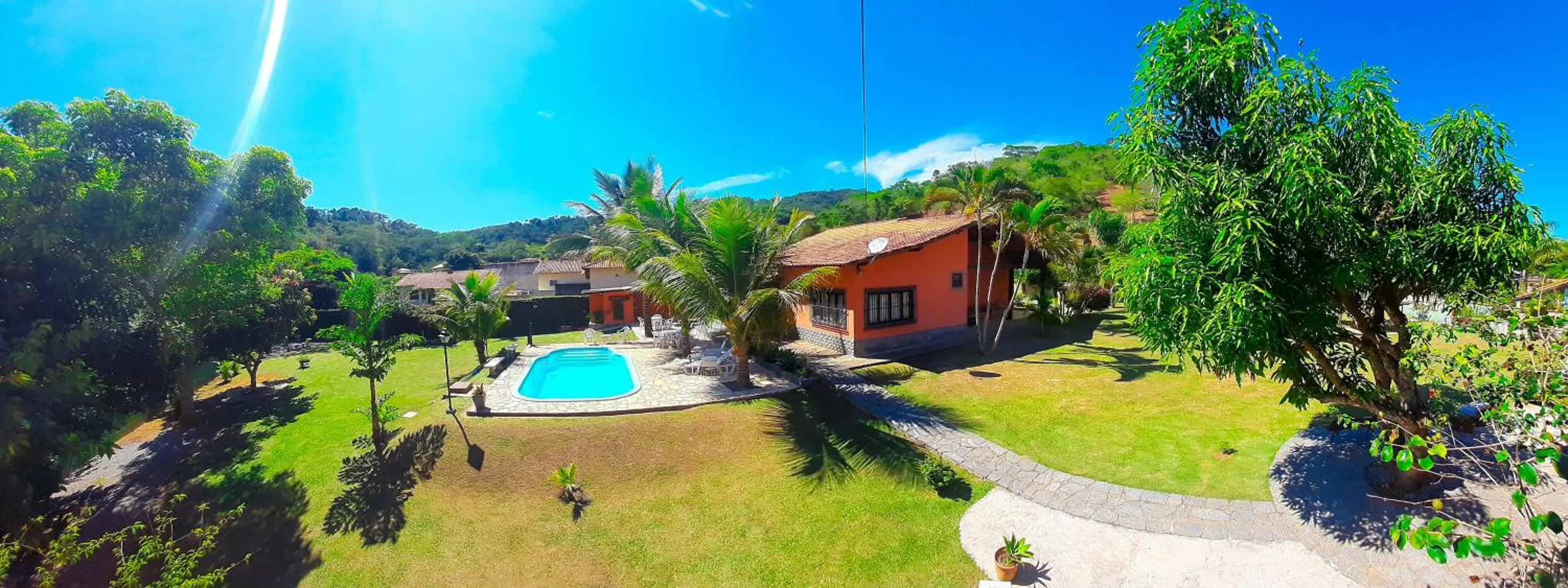 Property building in Pousada Villa Terracotta