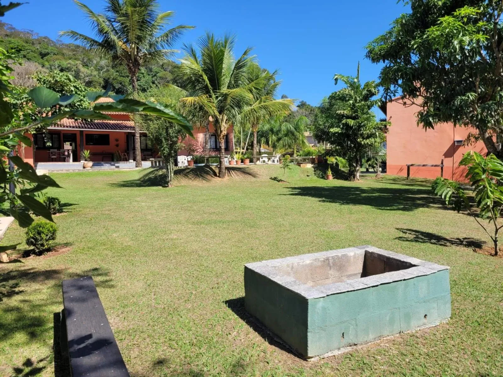 Seating area in Pousada Villa Terracotta