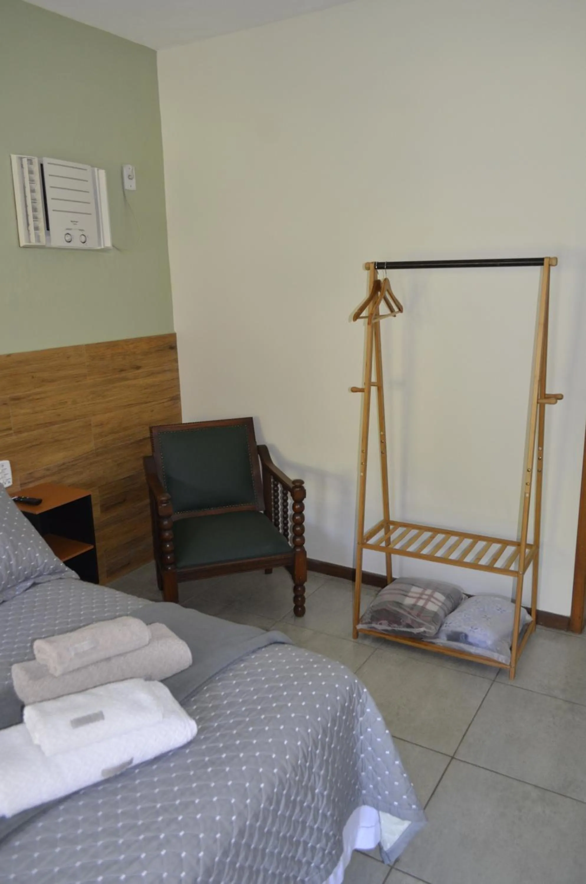 towels, Bed in Pousada Villa Terracotta