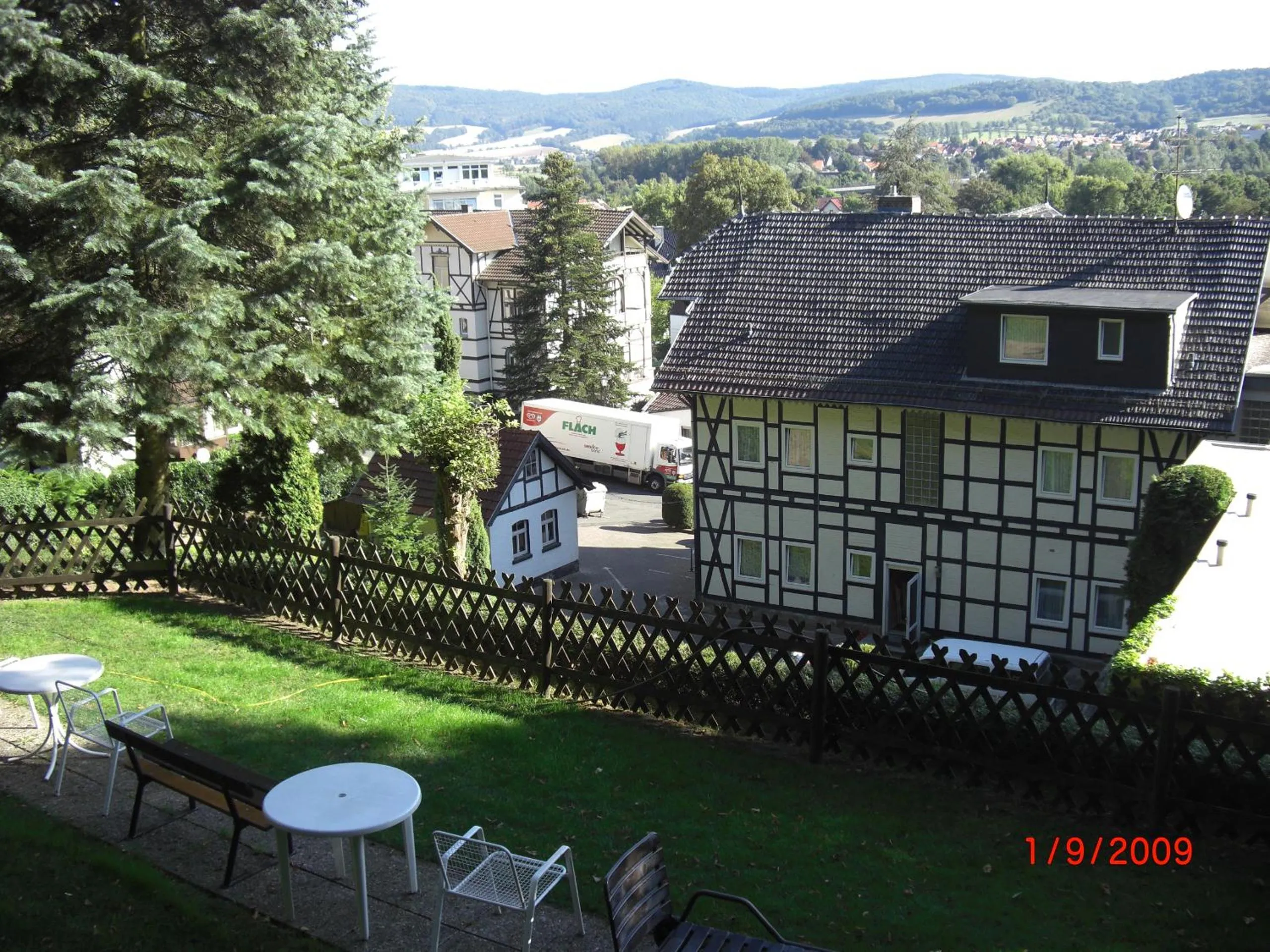 Garden in Hotel Martina