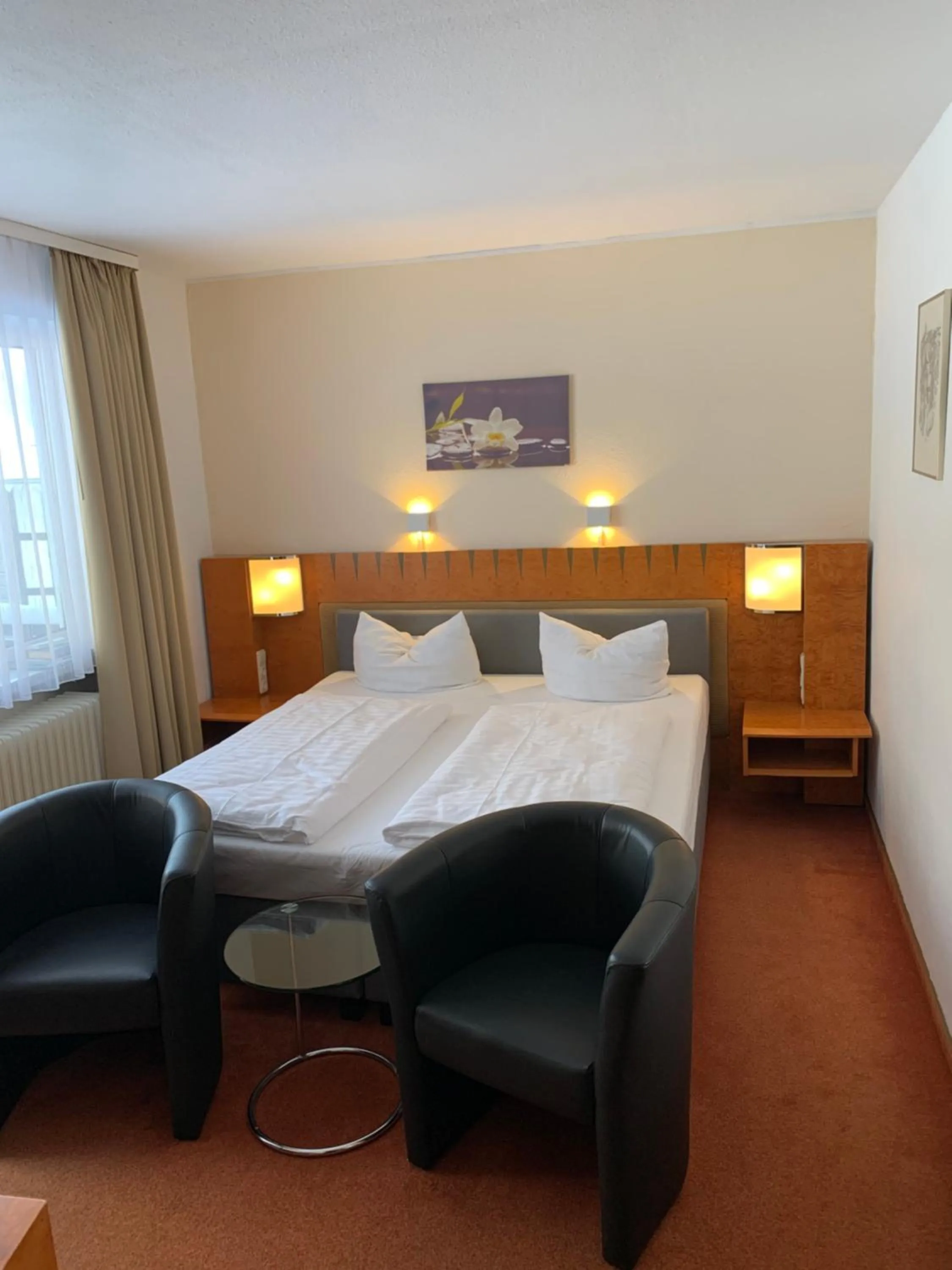 Bed in Hotel Martina