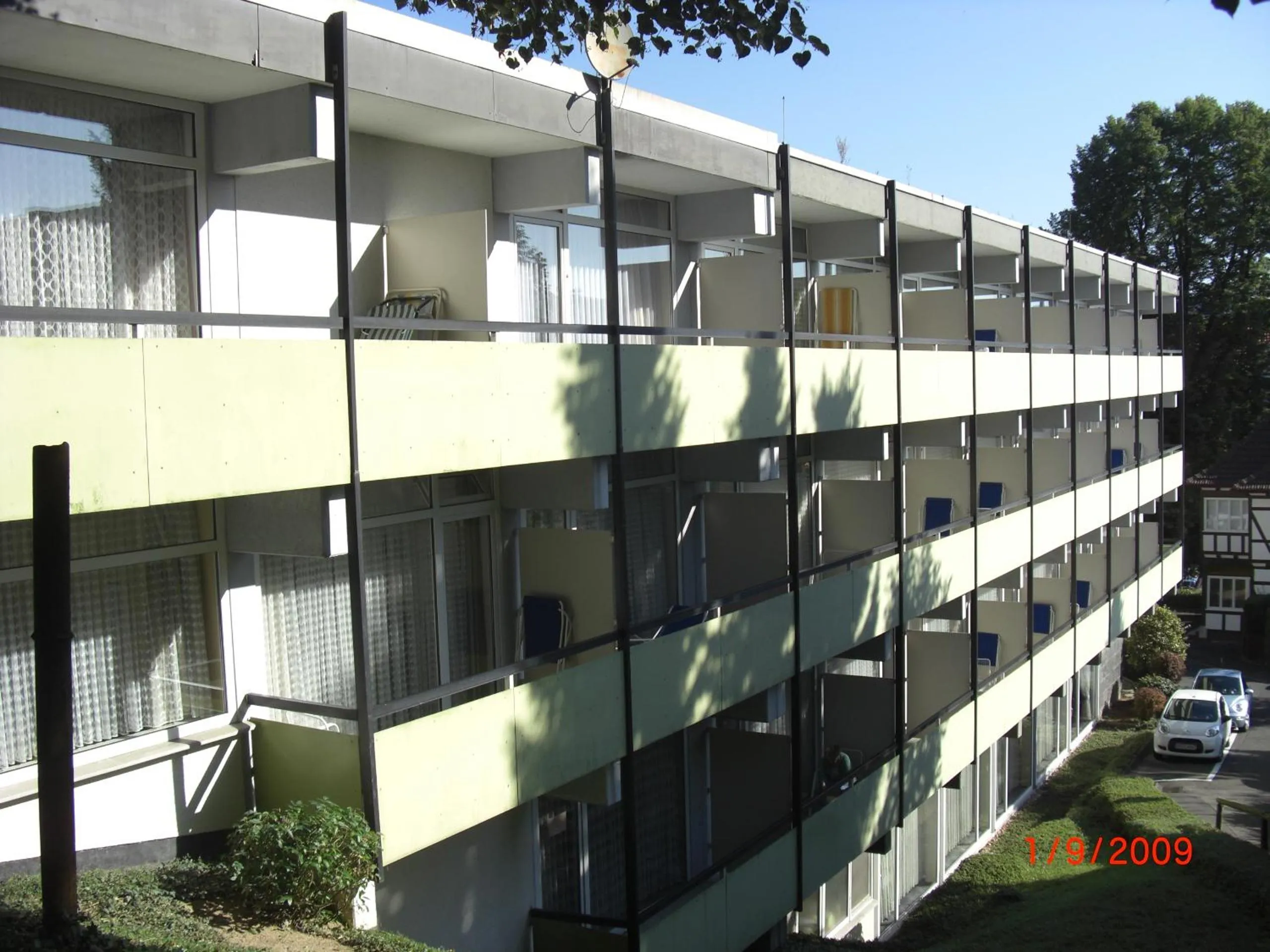 Property building in Hotel Martina