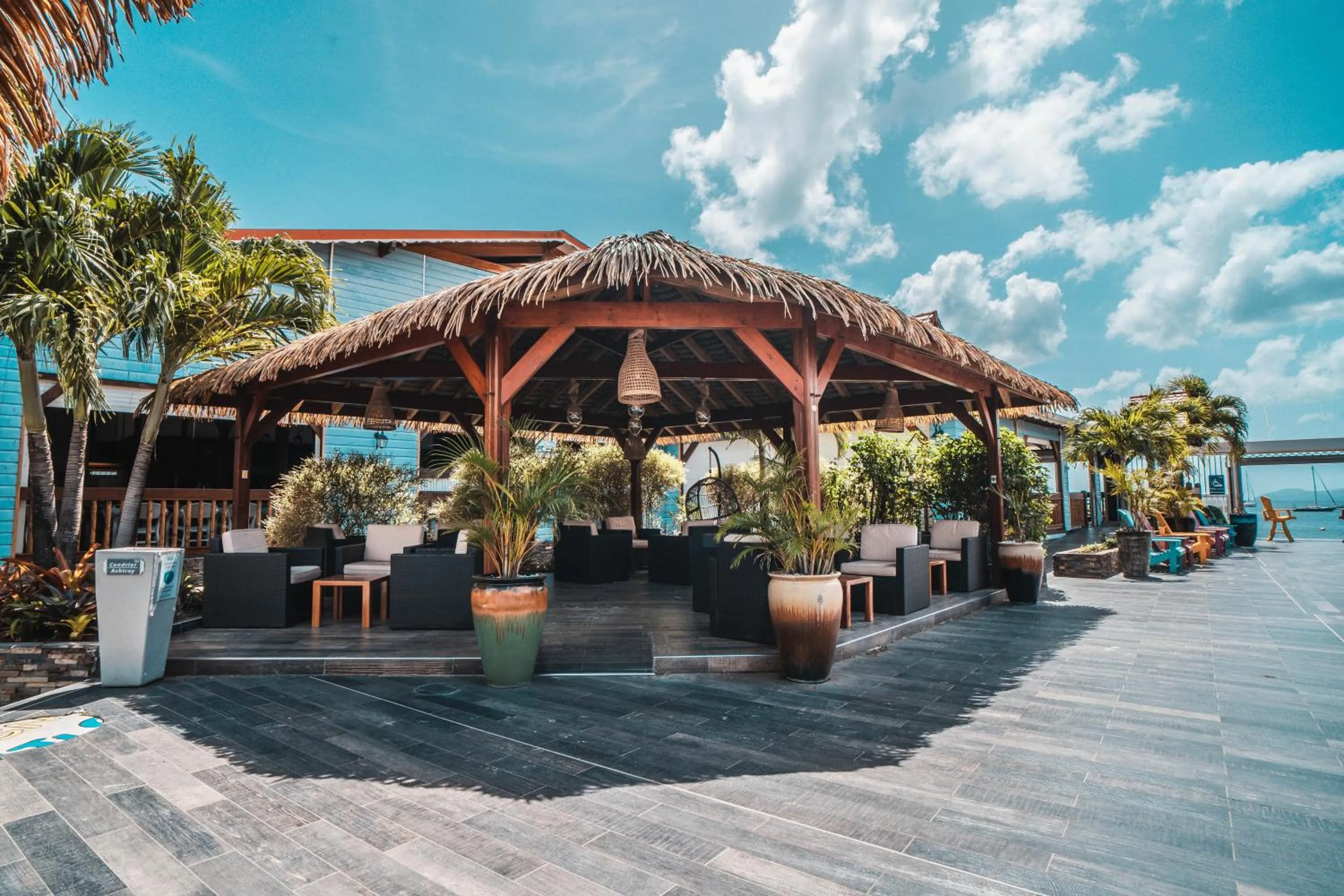 Balcony/Terrace in Hotel Bambou