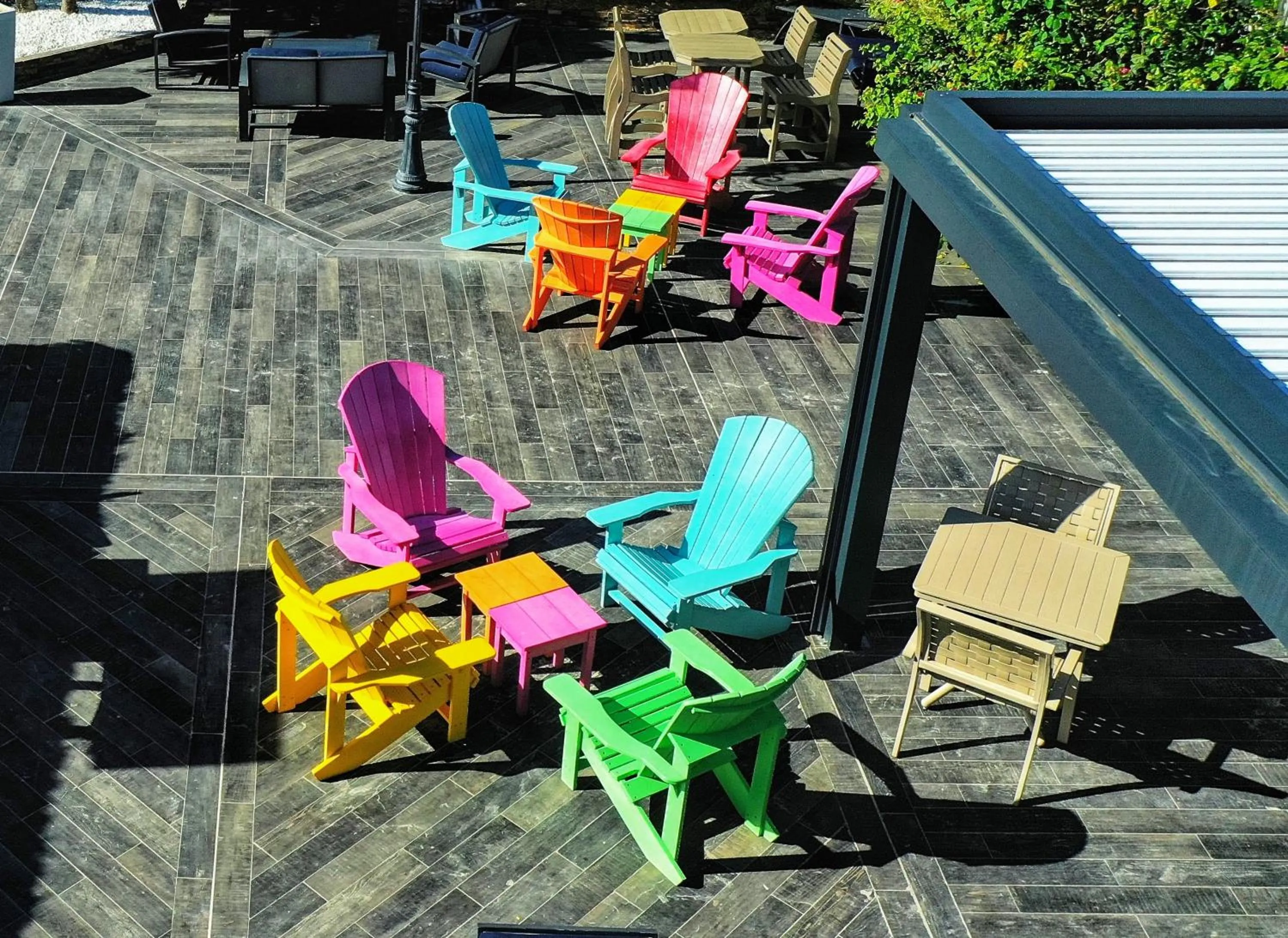 Balcony/Terrace in Hotel Bambou