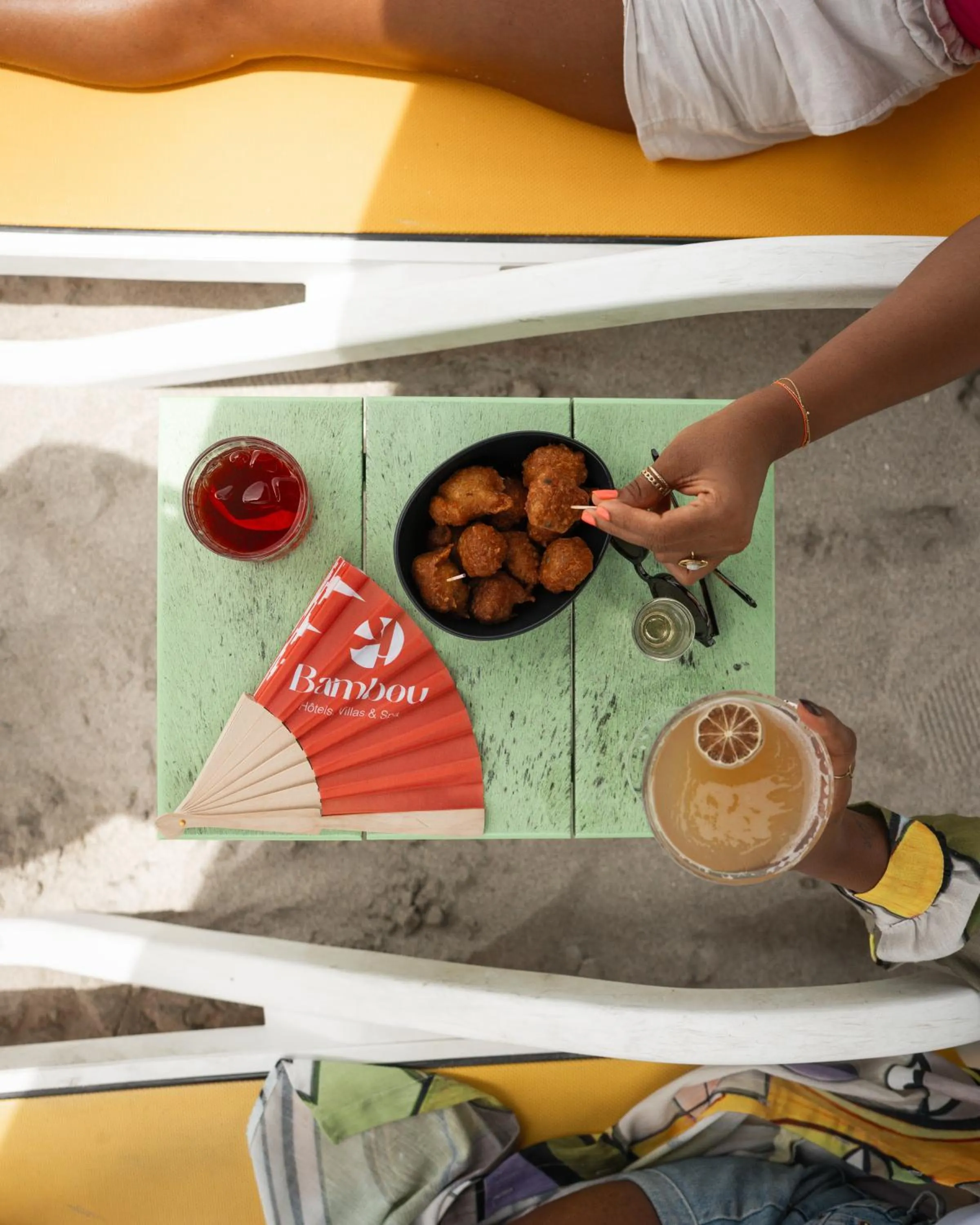 Lounge or bar in Hotel Bambou