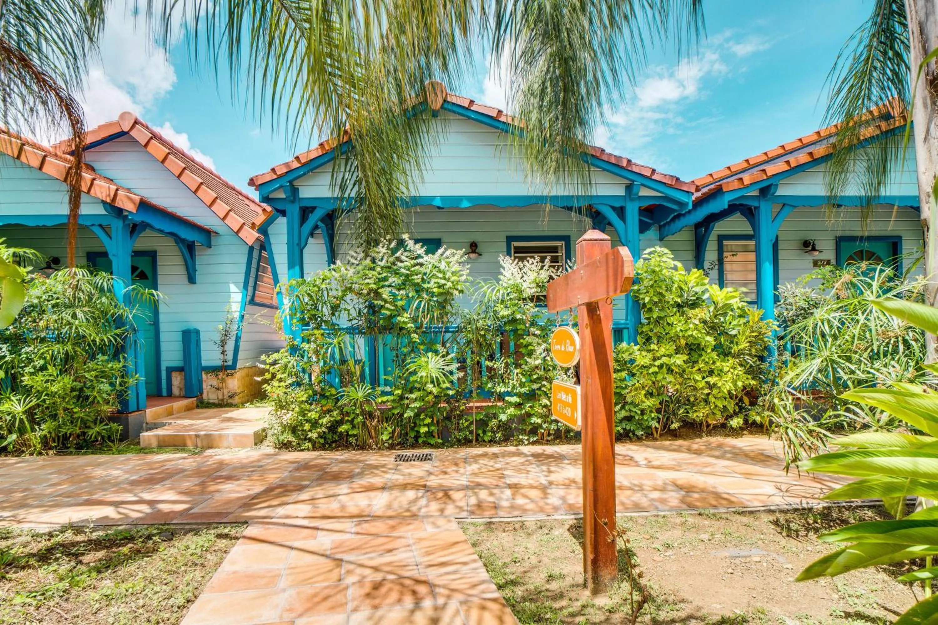 Garden in Hotel Bambou
