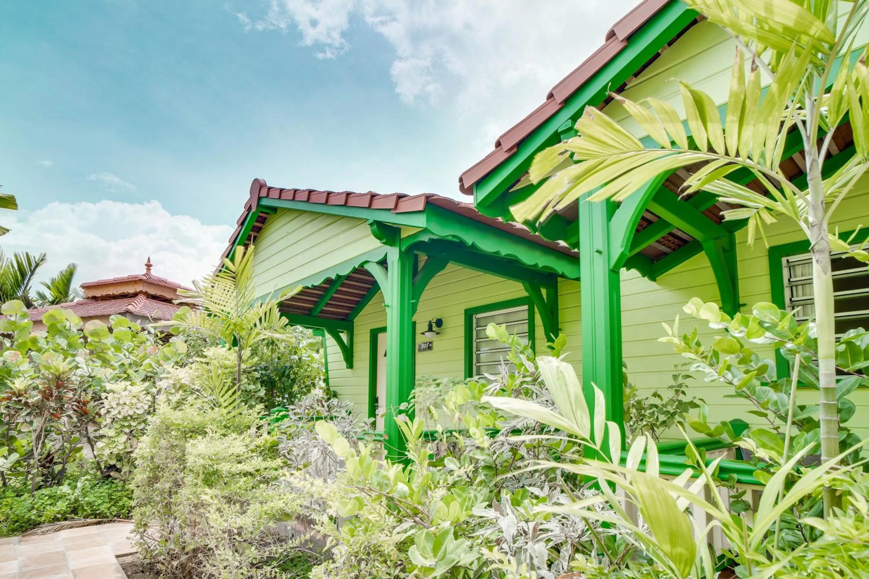 Garden in Hotel Bambou