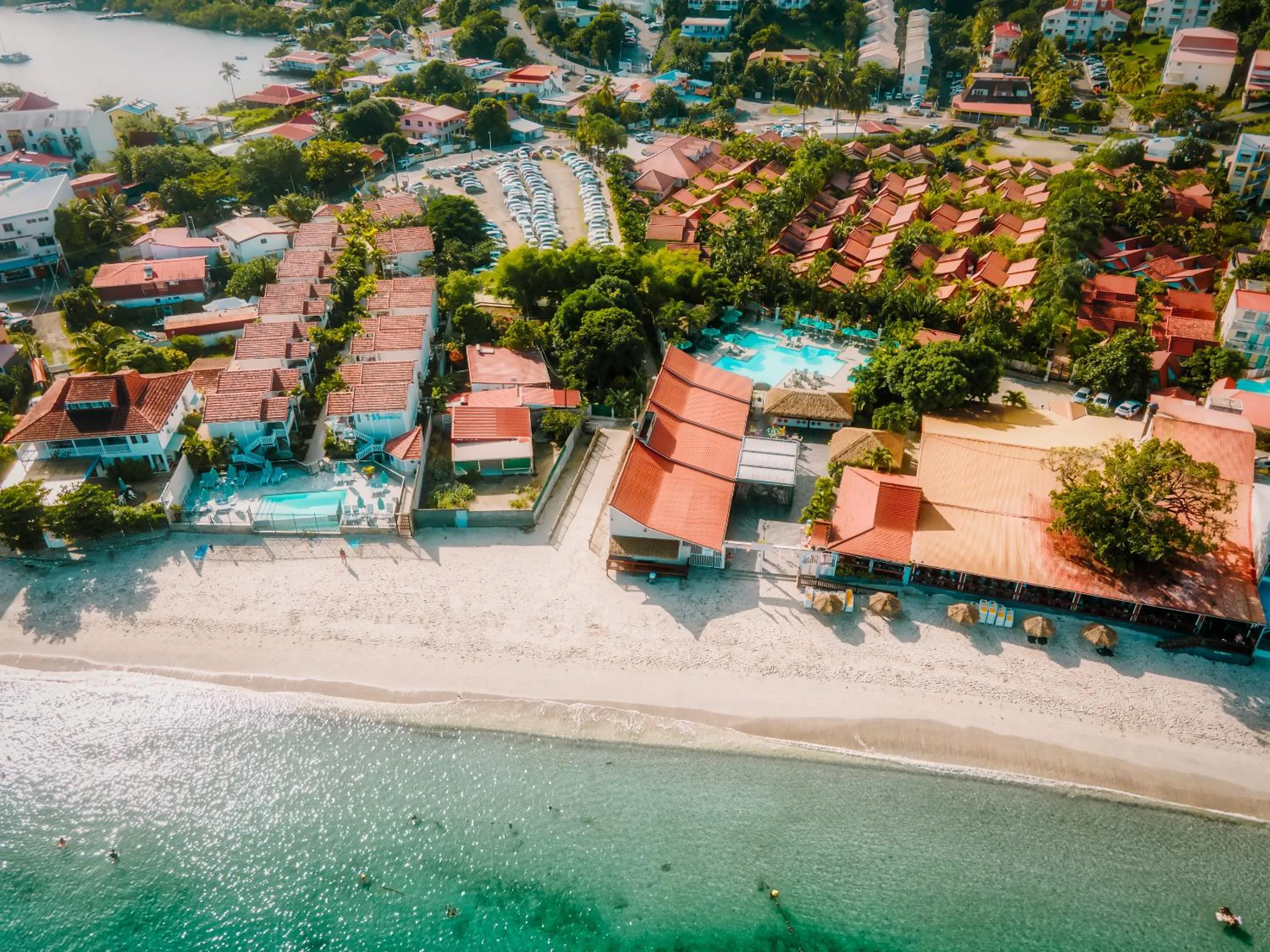 Facade/entrance in Hotel Bambou