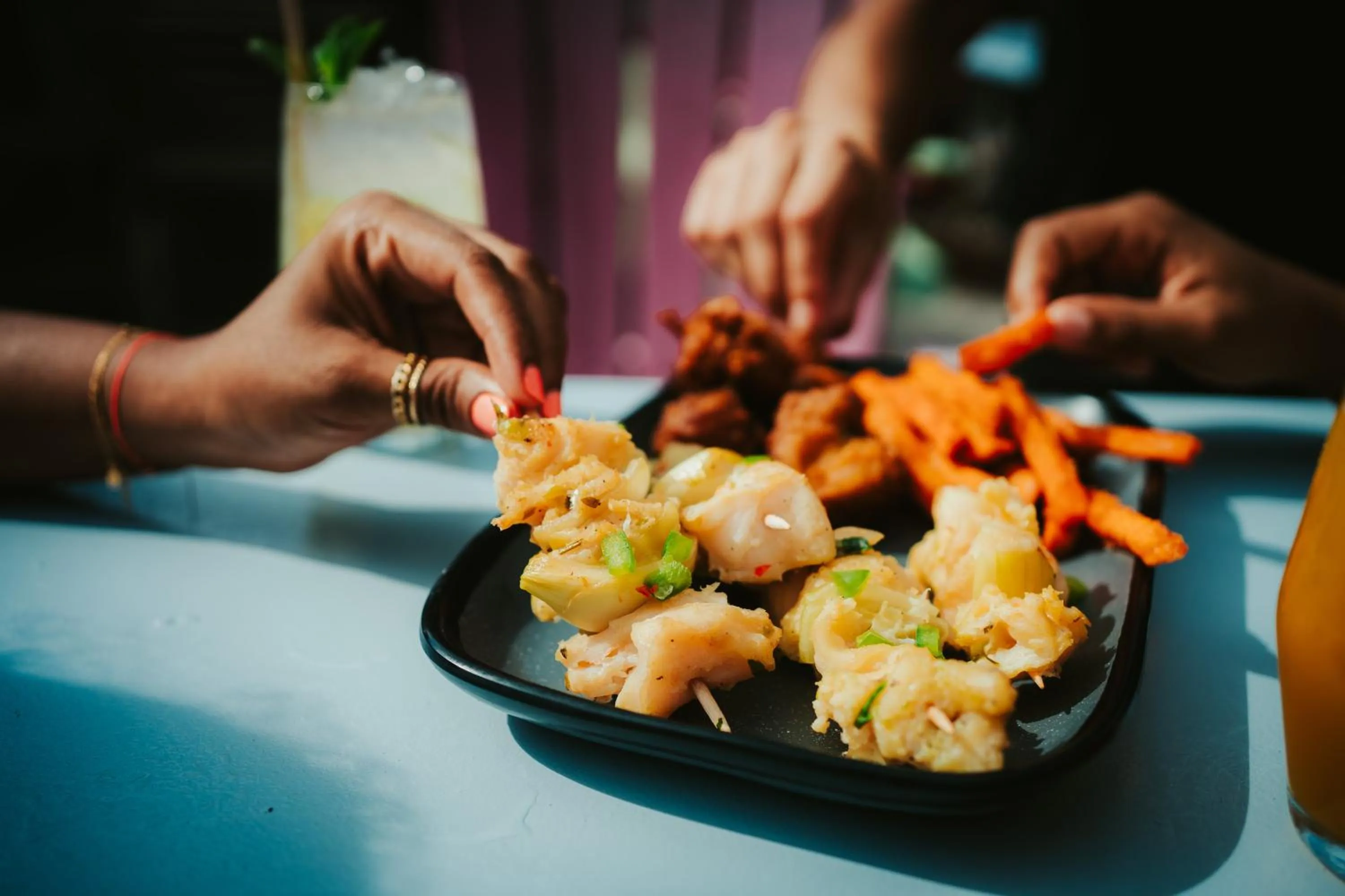 Lounge or bar in Hotel Bambou