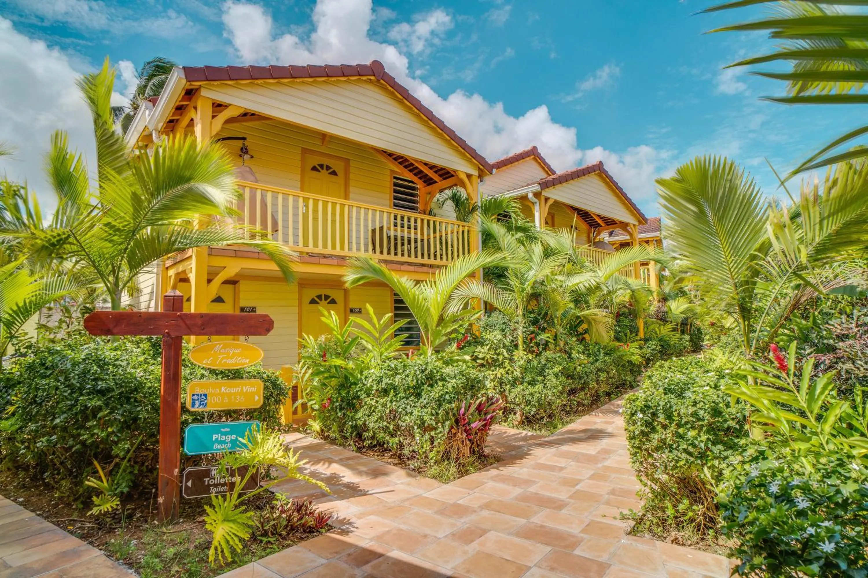 Garden in Hotel Bambou