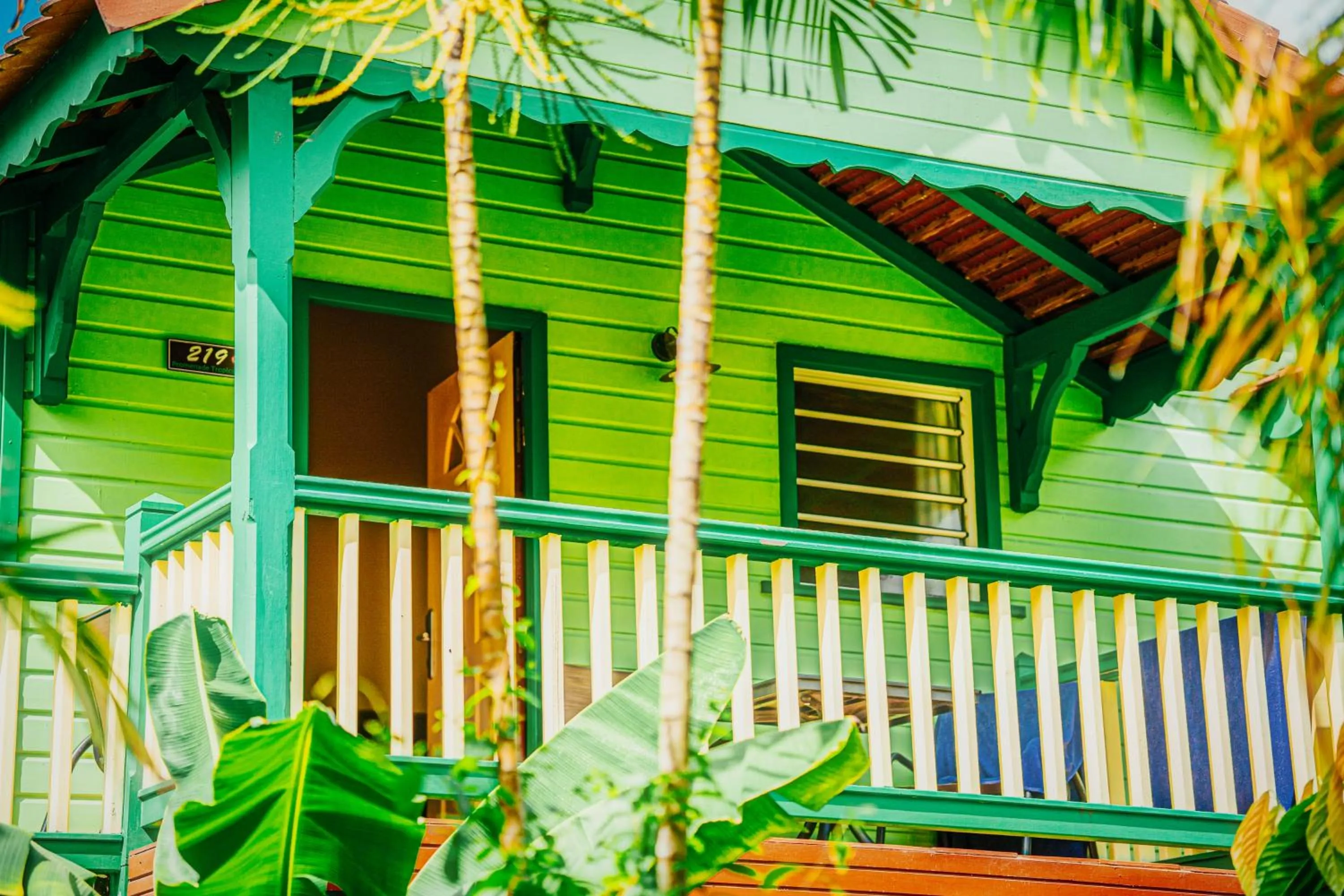 Balcony/Terrace in Hotel Bambou