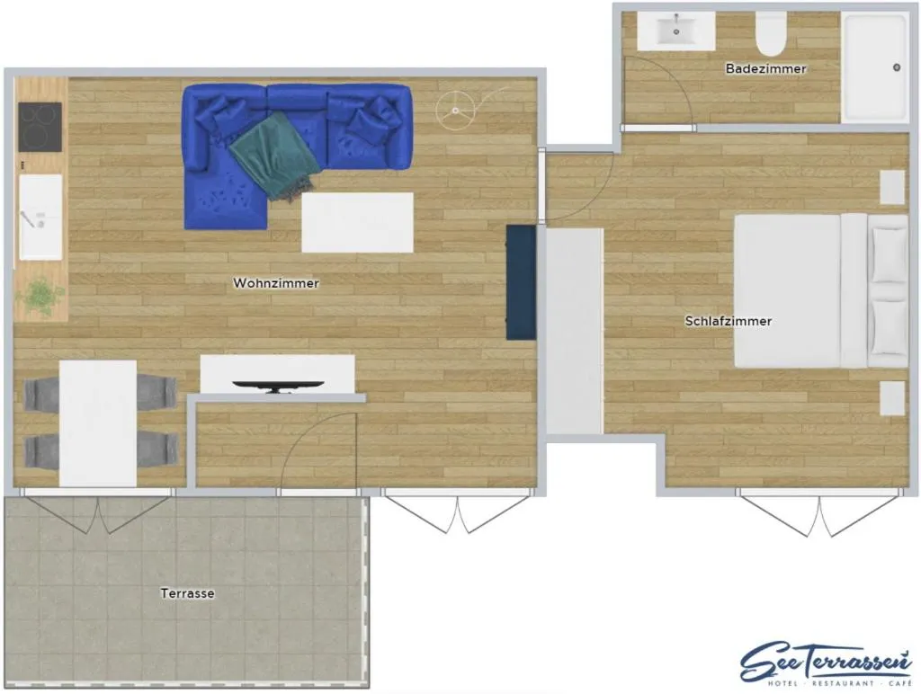 Floor plan in Hotel Seeterrassen