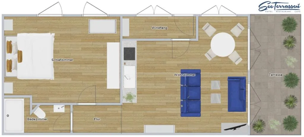 Floor plan in Hotel Seeterrassen