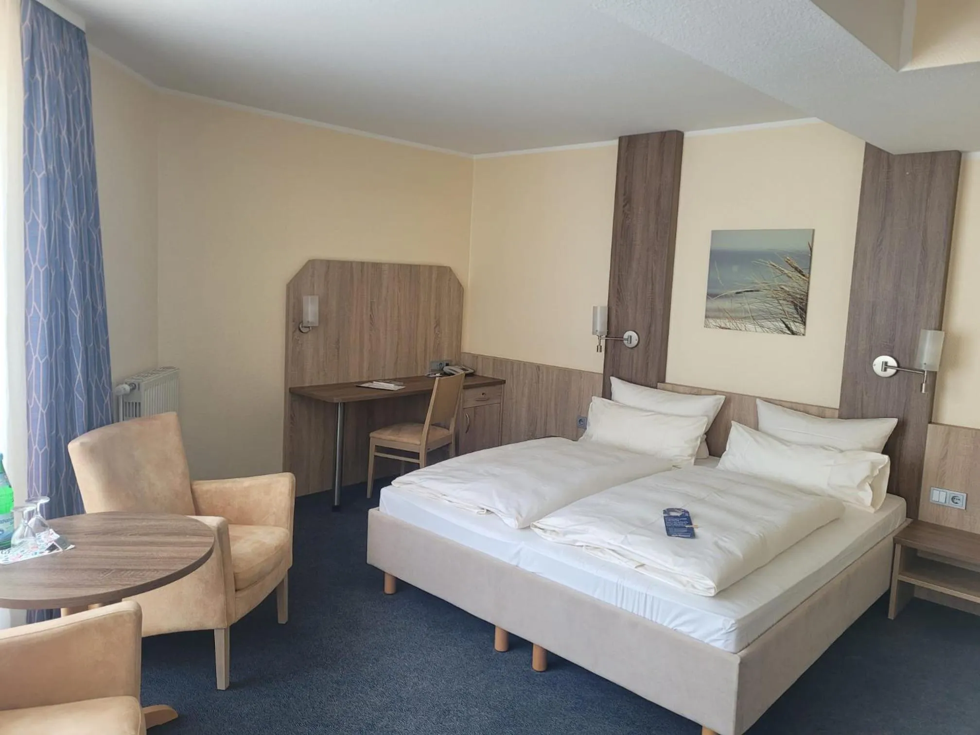 Bed in Hotel Seeterrassen