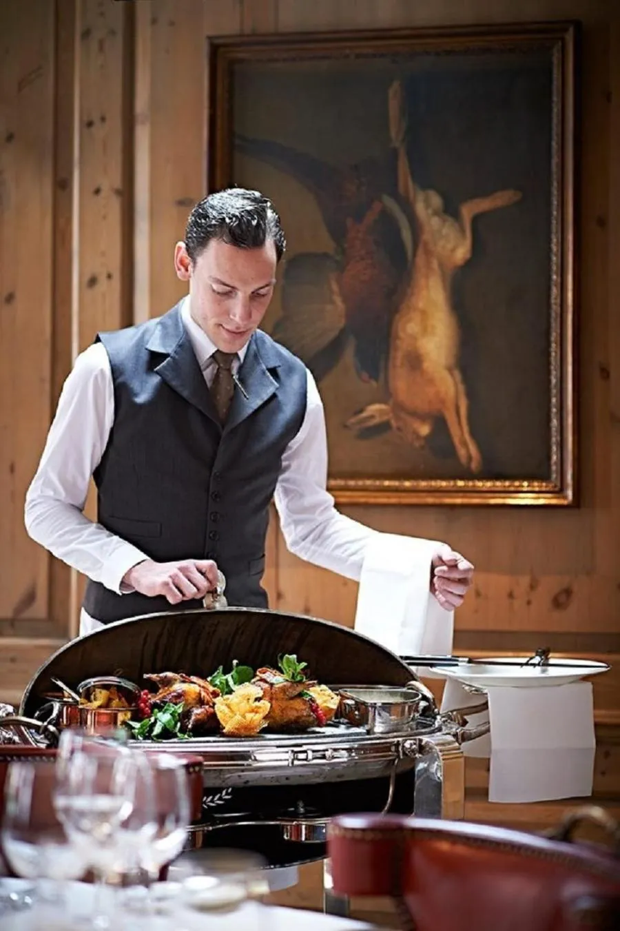 Food in Durrants Hotel