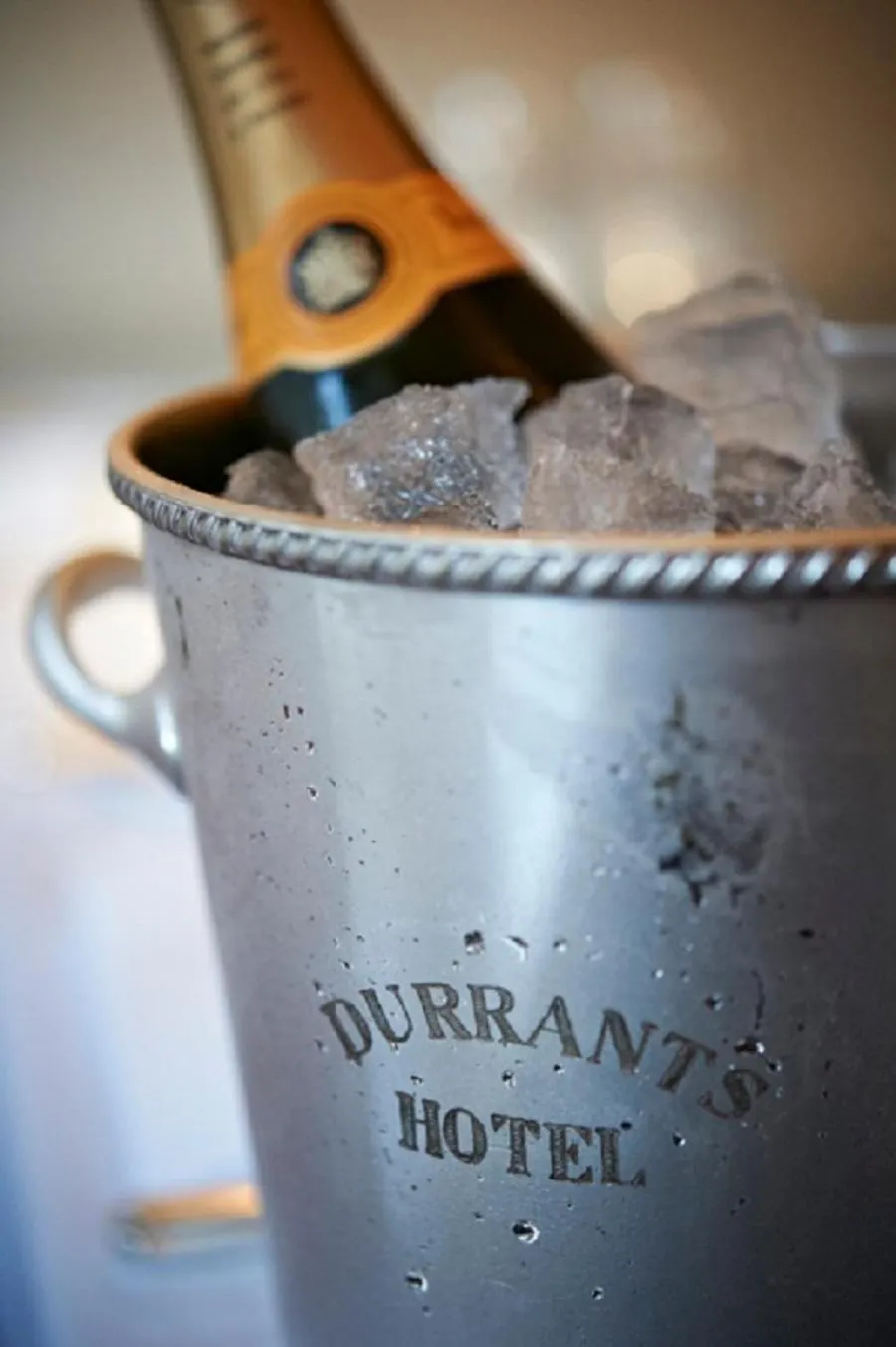 Drinks in Durrants Hotel