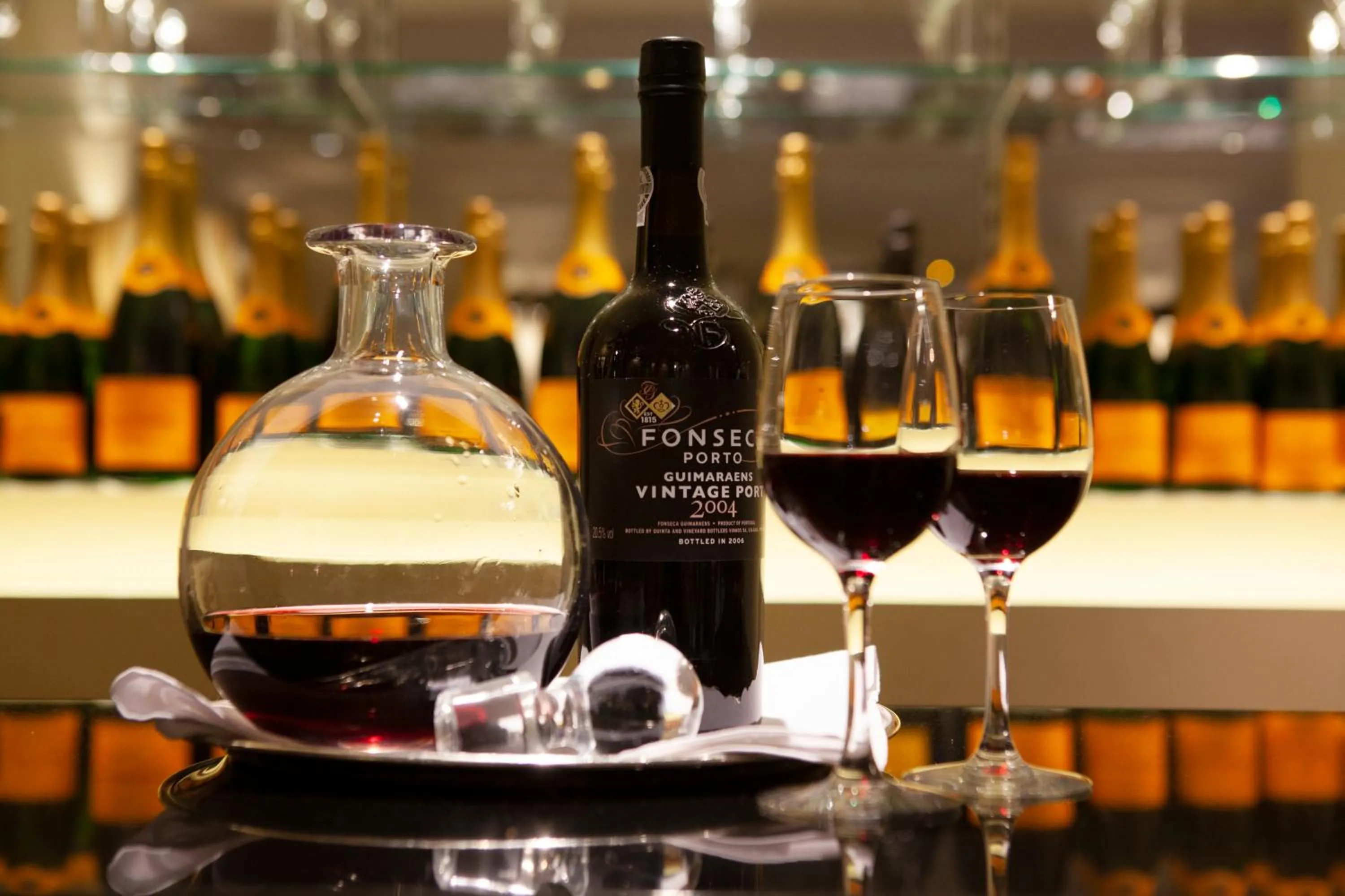 Drinks in Durrants Hotel