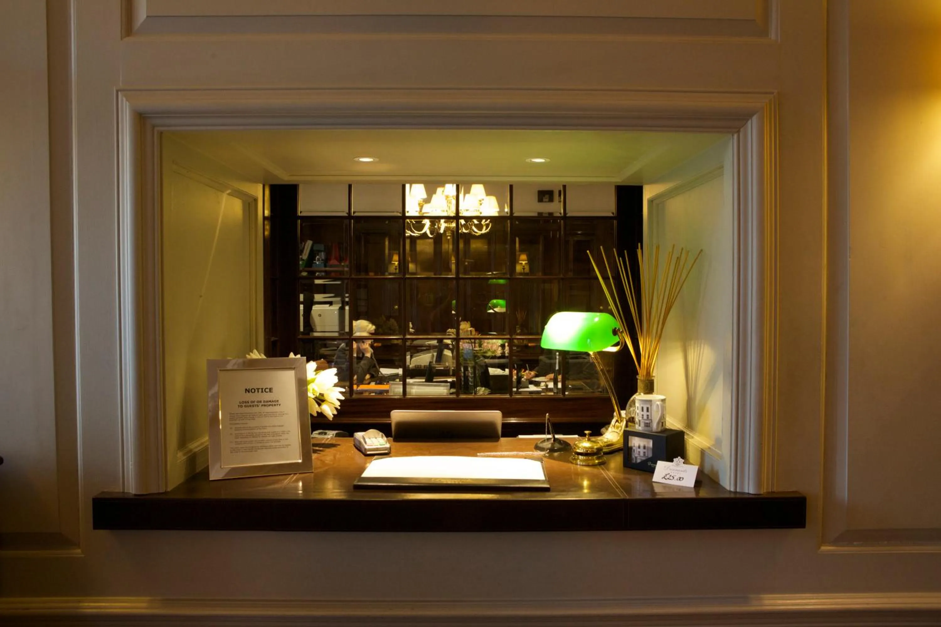 Lobby or reception in Durrants Hotel