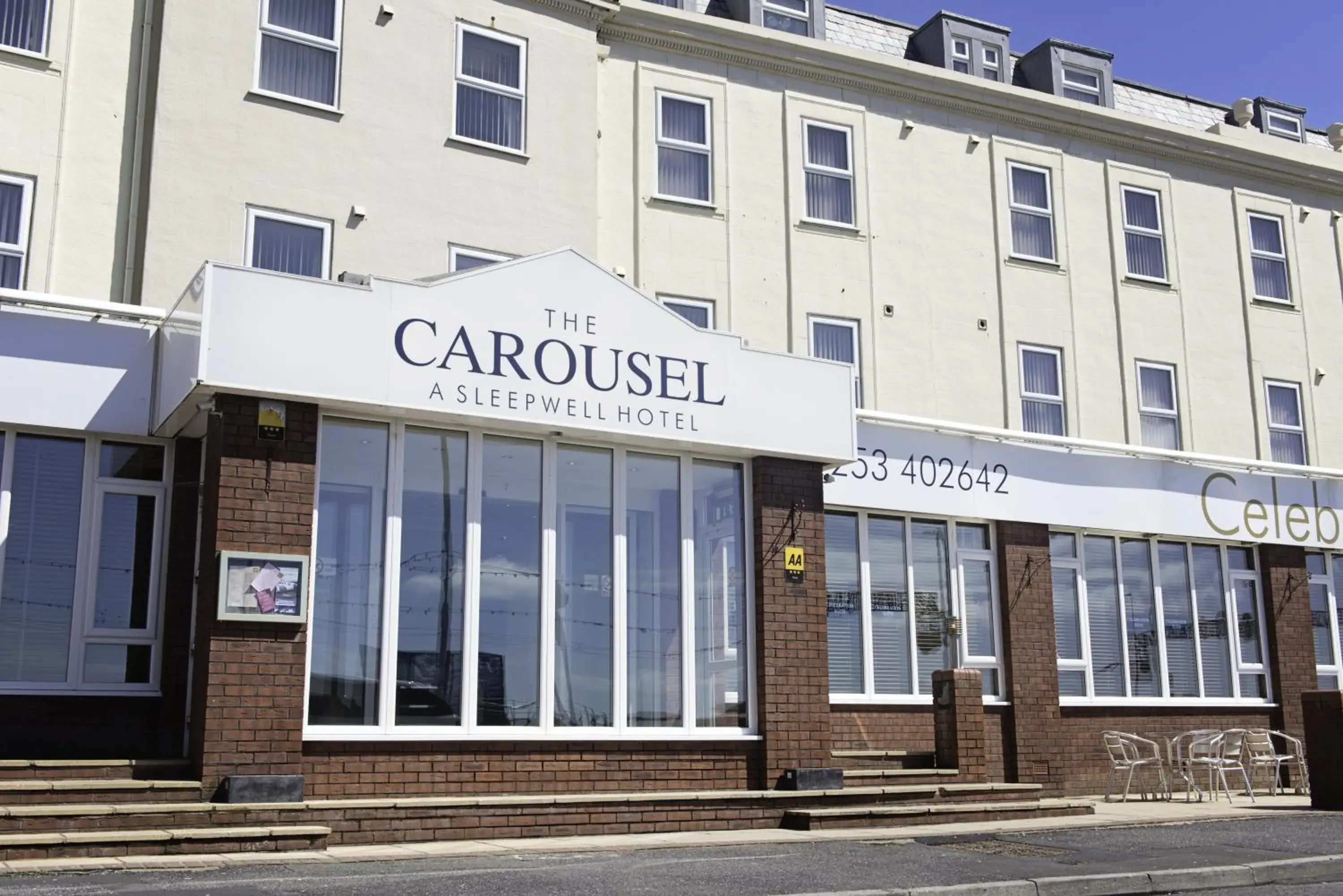 Facade/entrance in Carousel Hotel Facade/entrance in Carousel Hotel