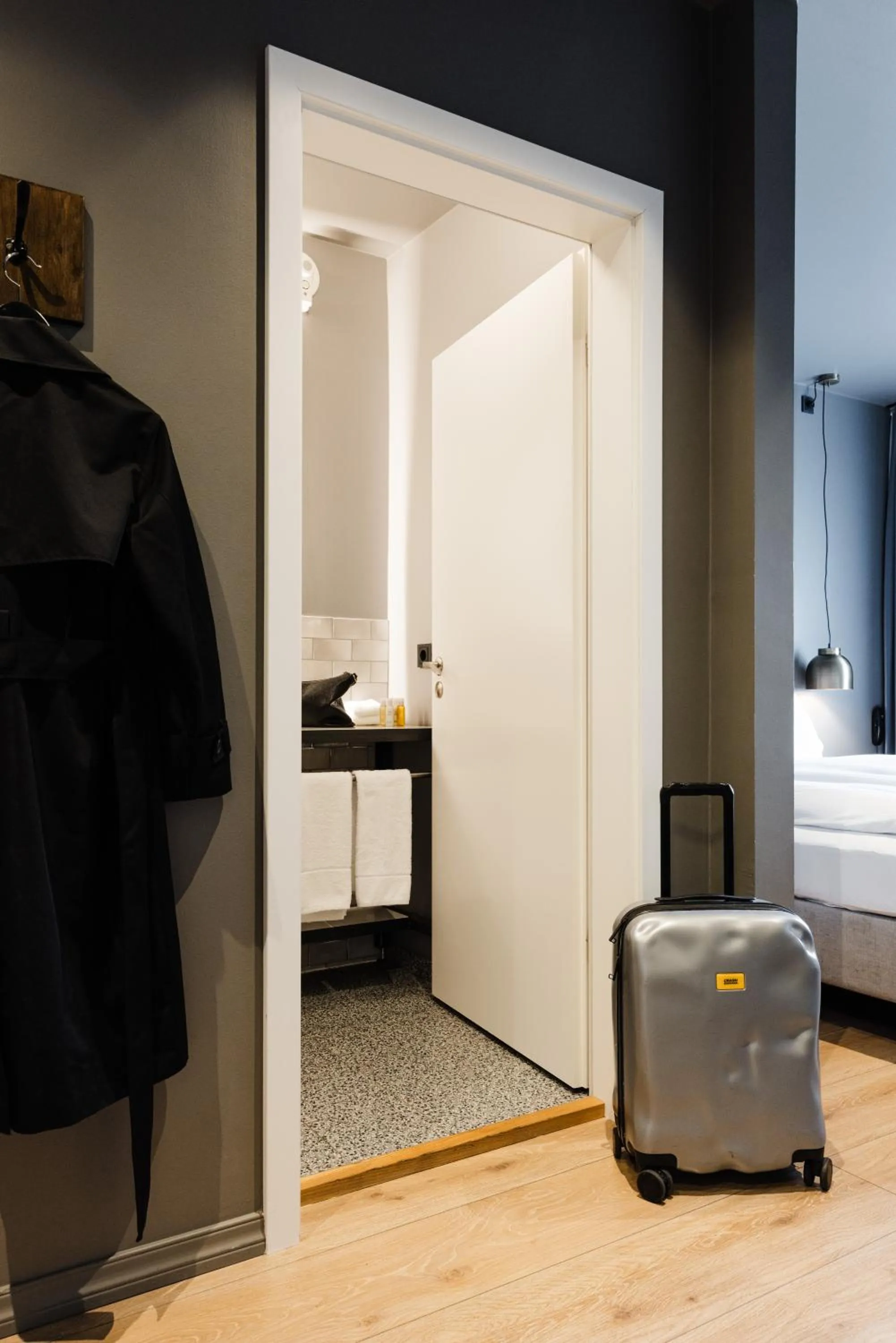 Bed in Hotel Ódinsvé