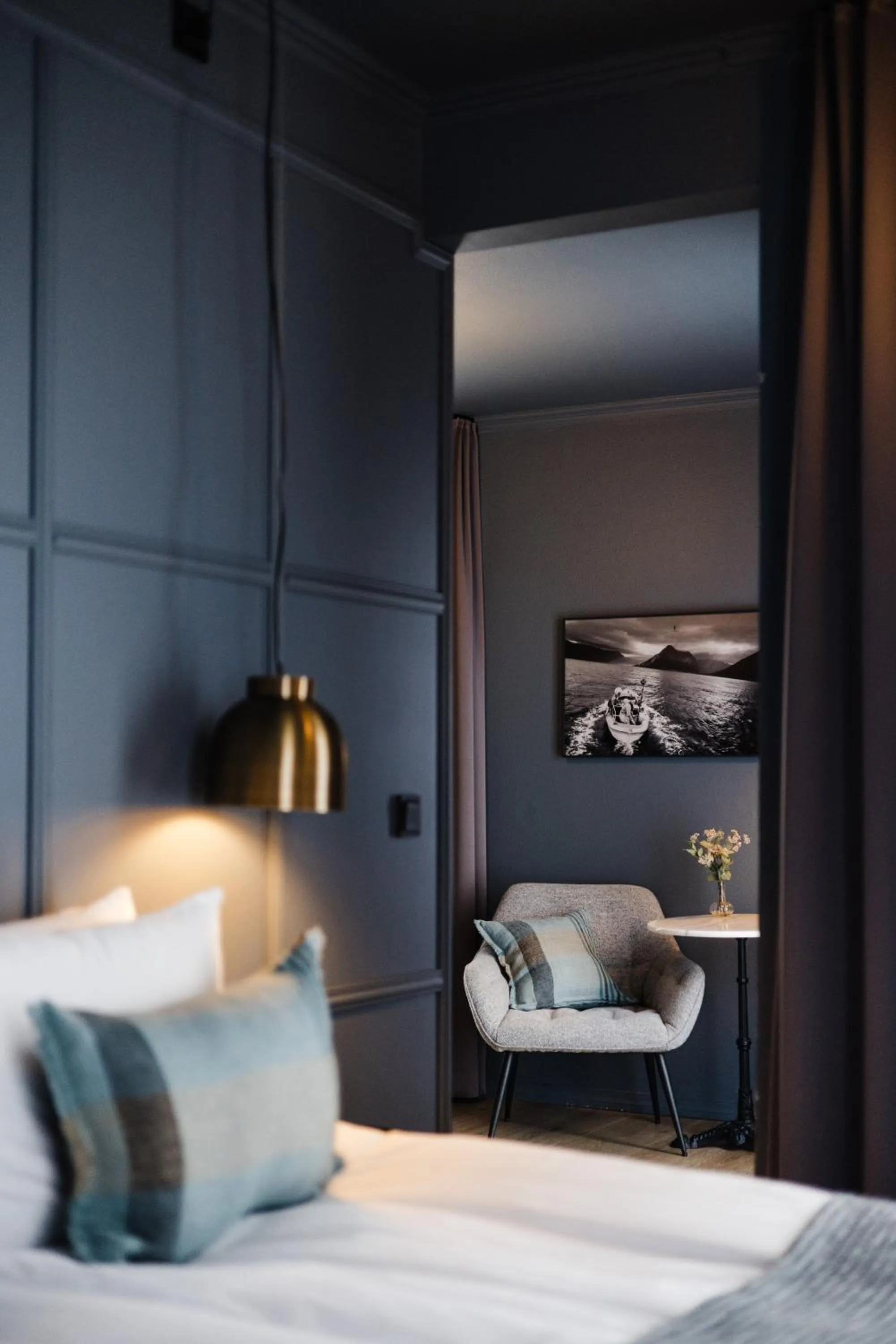 Bedroom, Bed in Hotel Ódinsvé