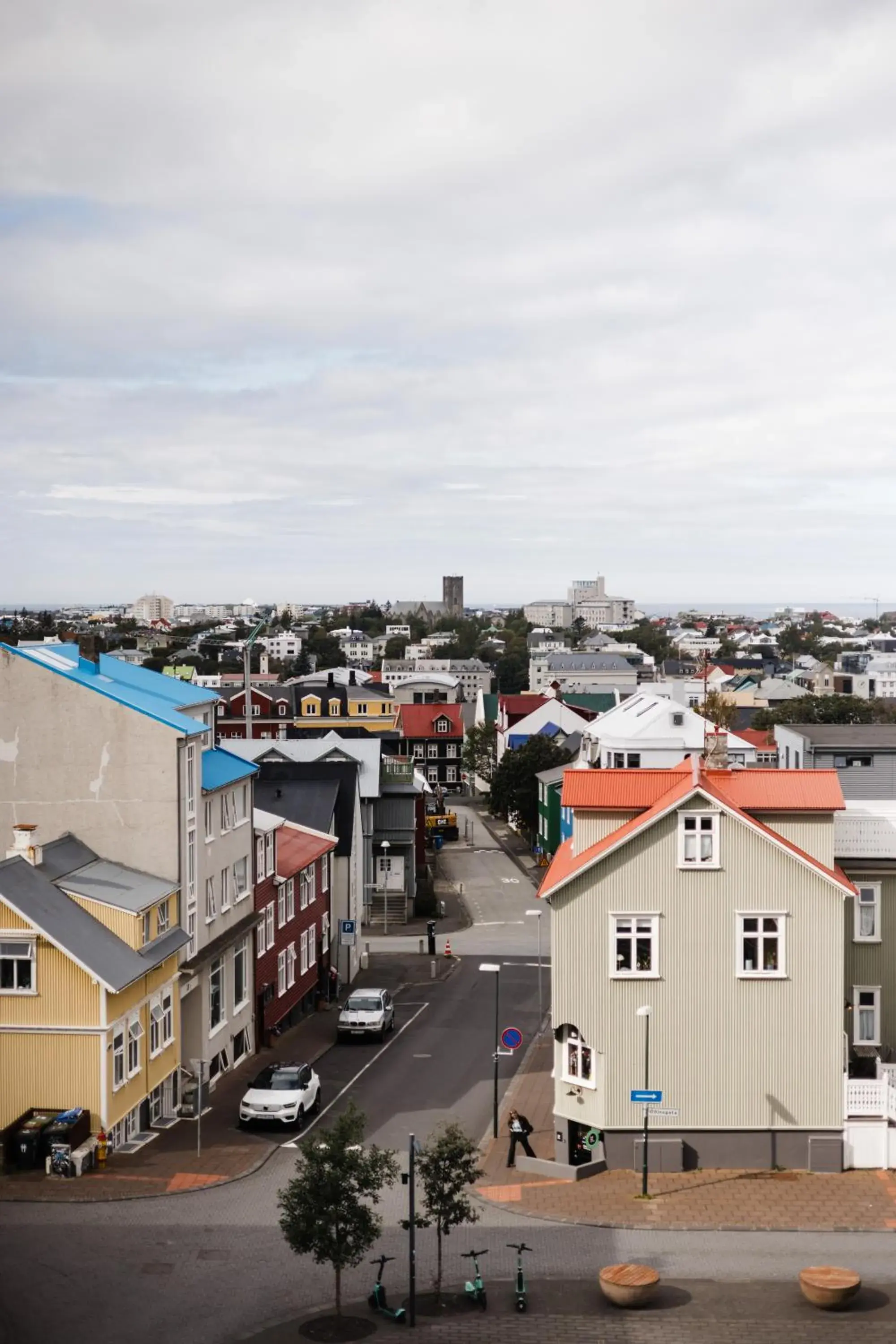 City view in Hotel Ódinsvé City view in Hotel Ódinsvé