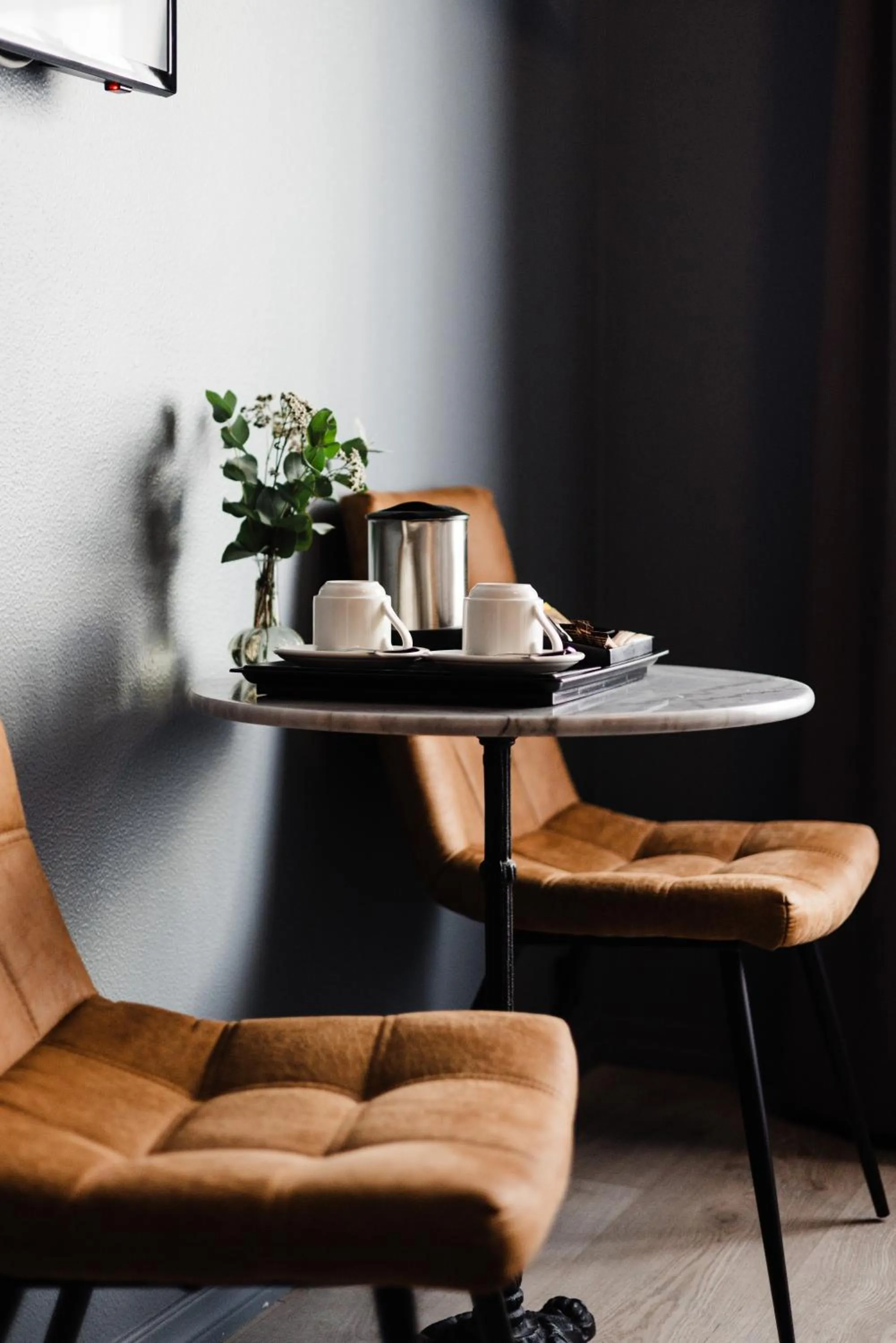 Seating area in Hotel Ódinsvé