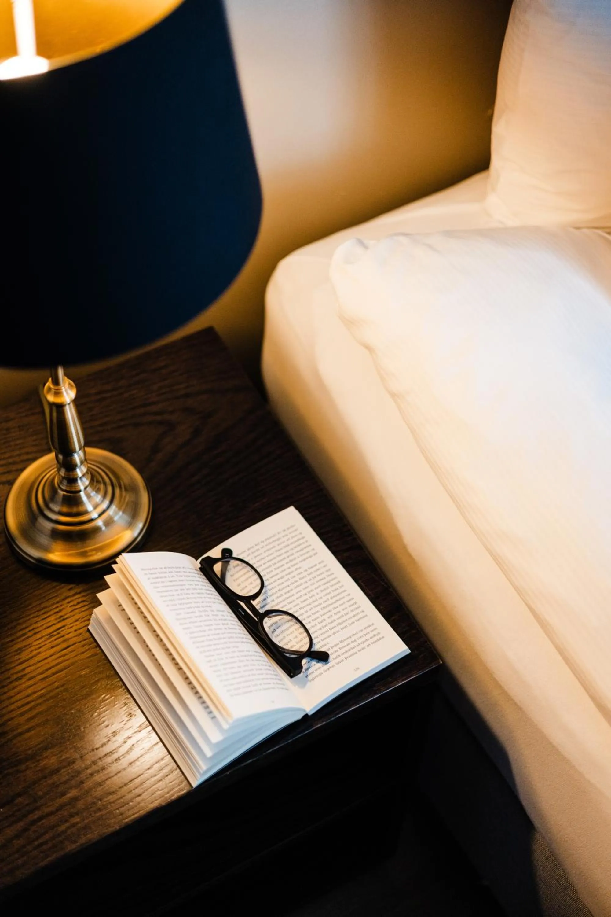 Bed in Hotel Ódinsvé