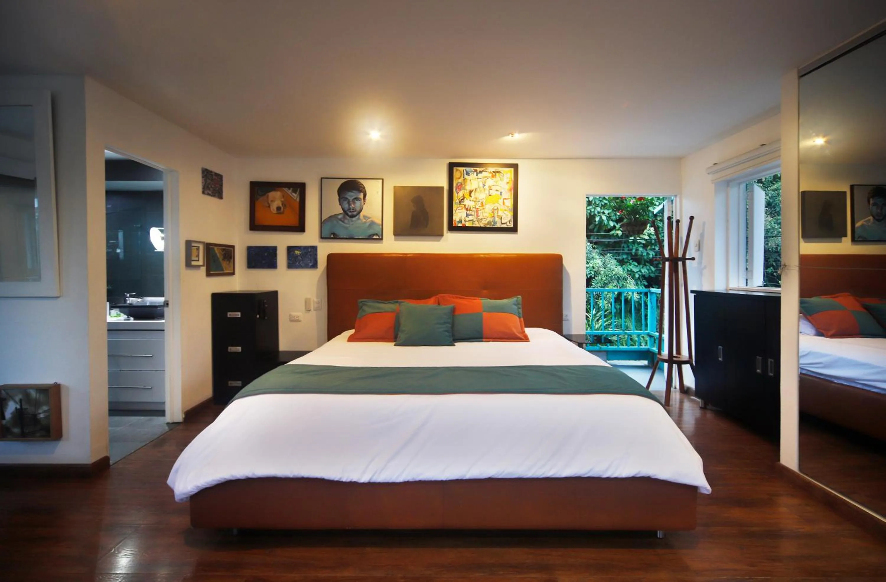 Bedroom, Bed in Casa de las Dos Palmas