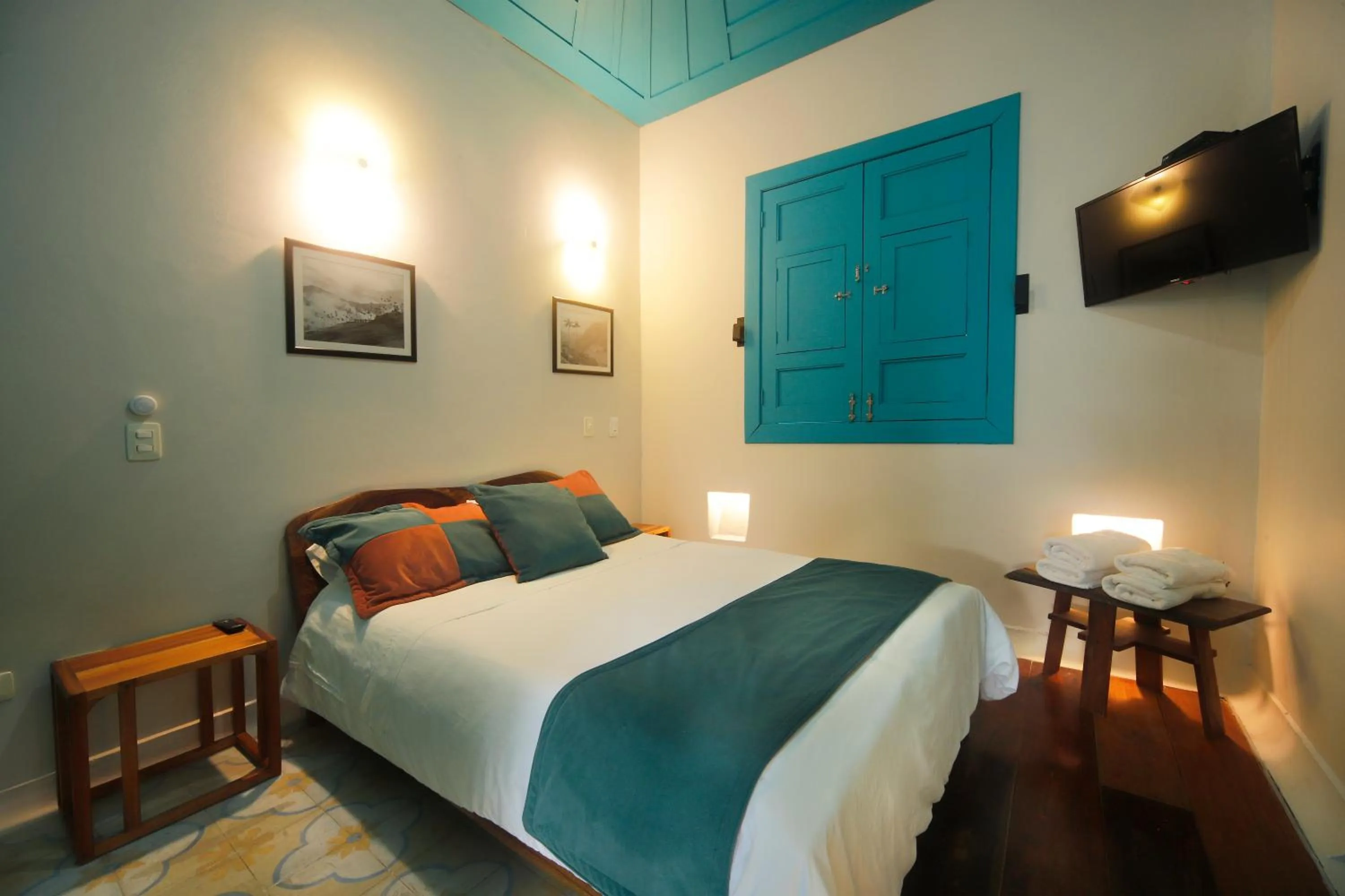 Bedroom, Bed in Casa de las Dos Palmas