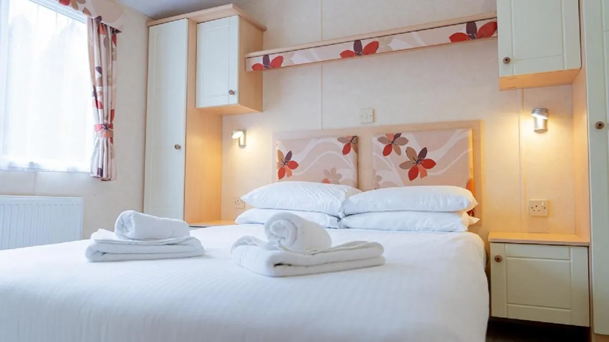 Bed in Newby Bridge Country Caravan Park