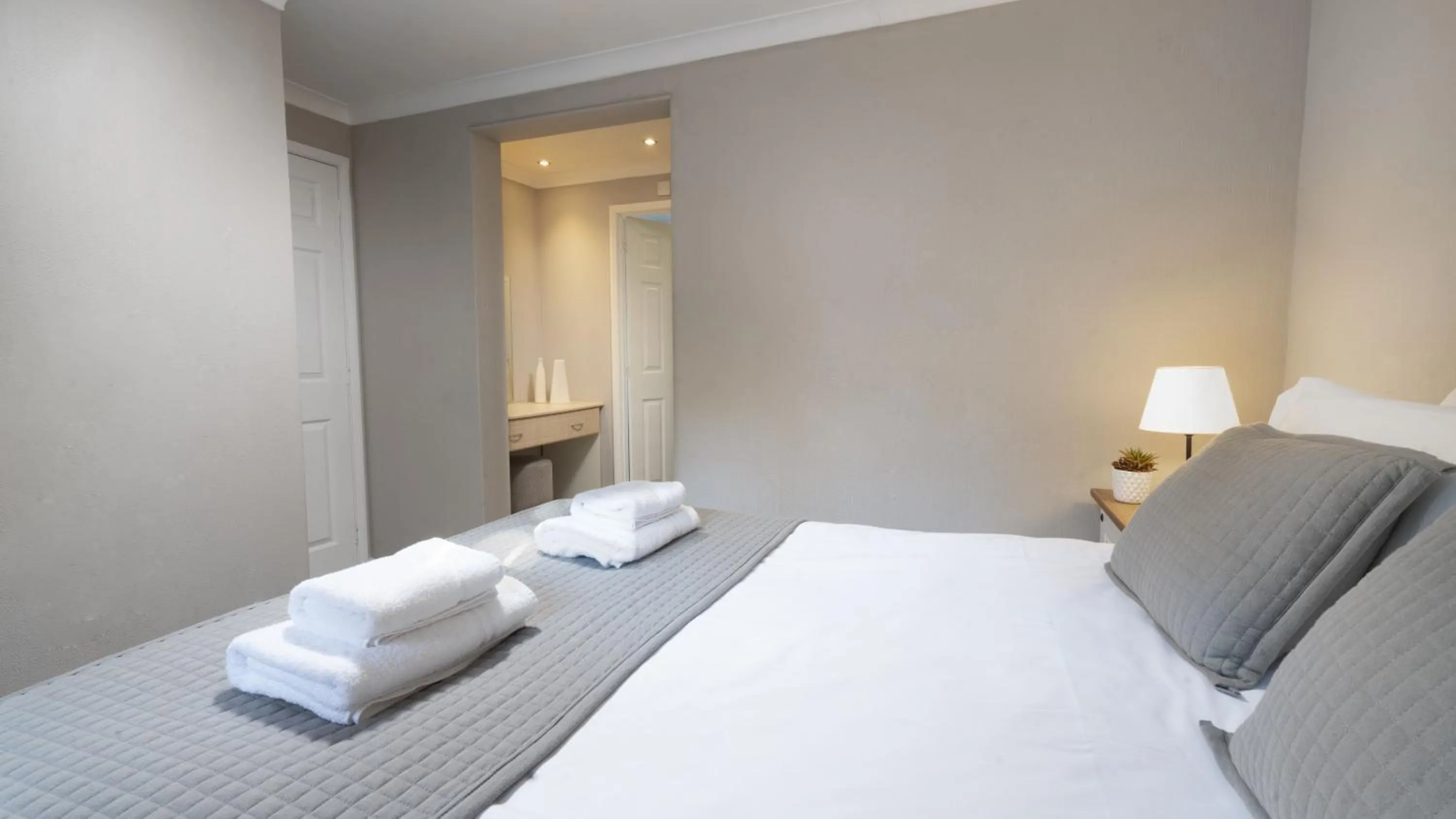 Bed in Newby Bridge Country Caravan Park