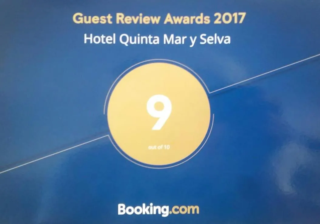 Certificate/Award in Hotel Quinta Mar y Selva