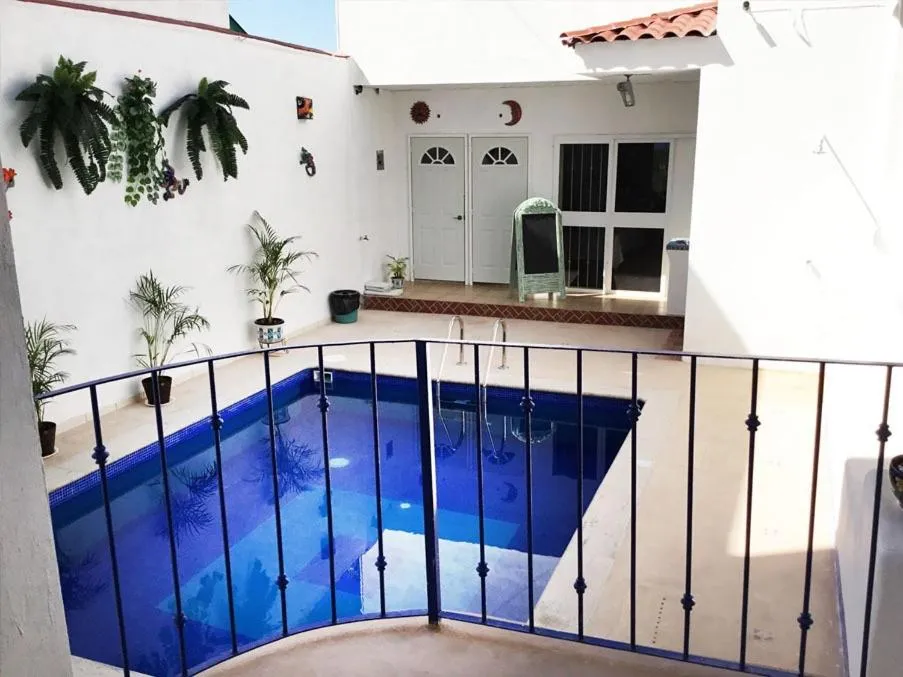 Pool view in Hotel Quinta Mar y Selva