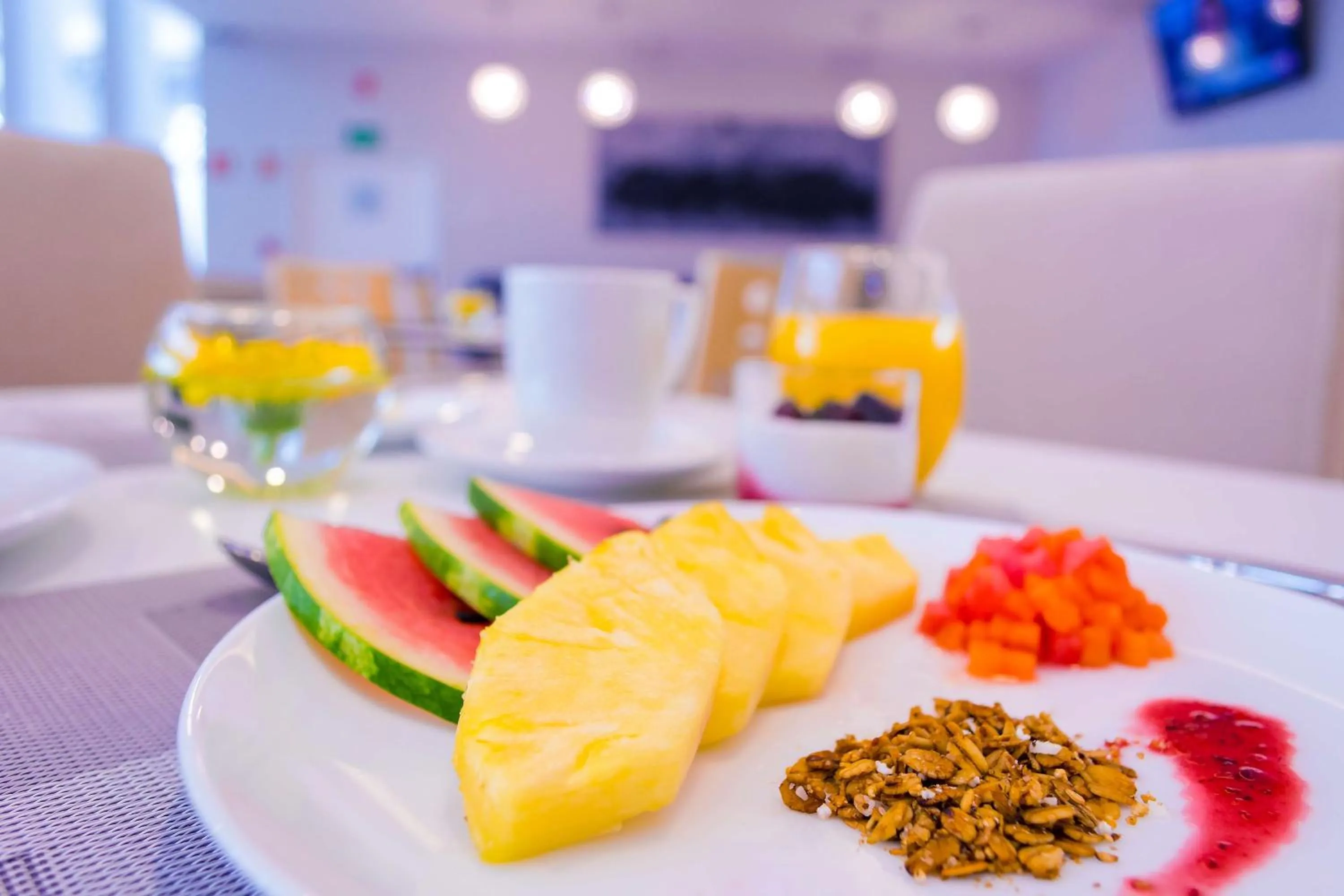 Food and drinks in NH Puebla FINSA