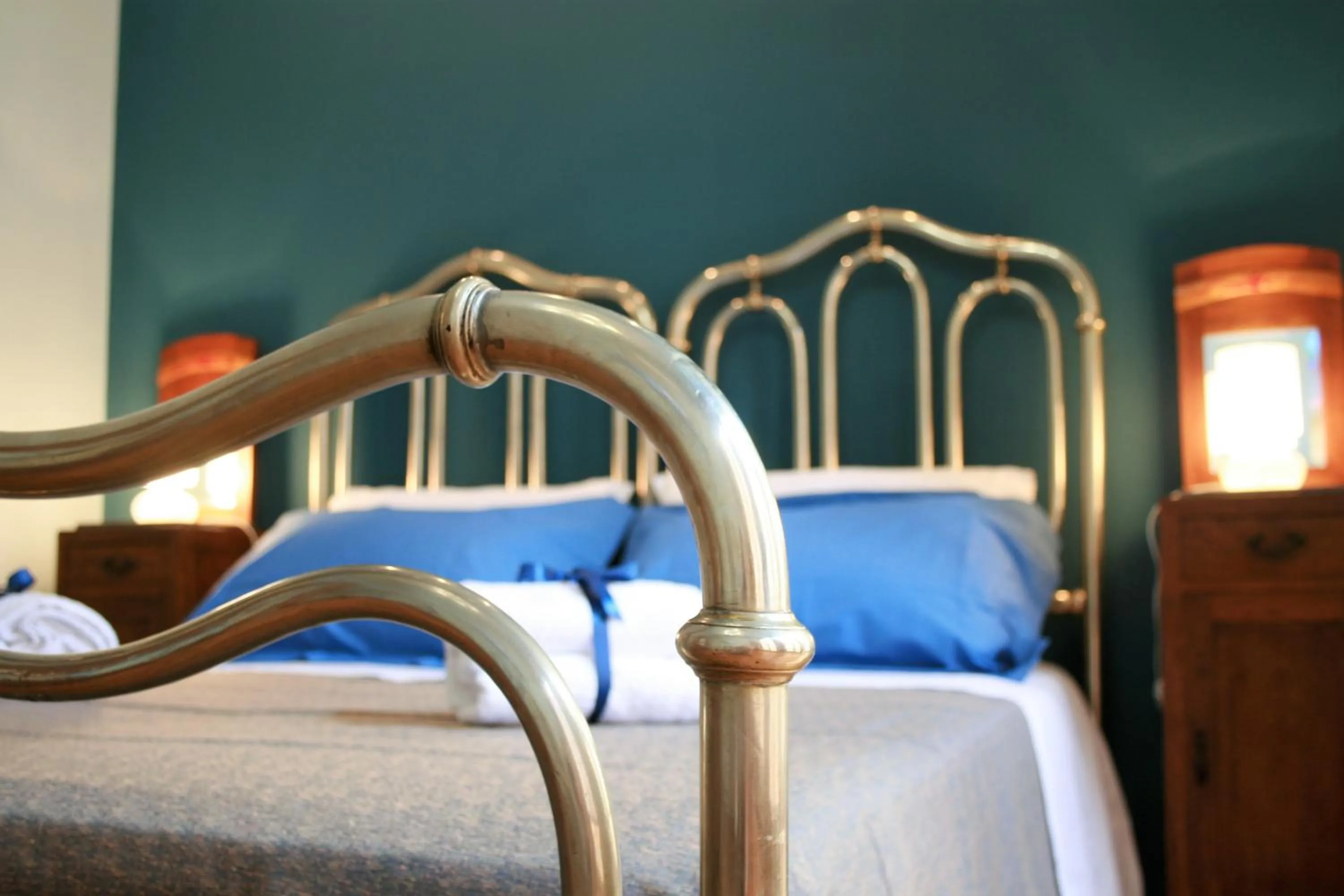 Decorative detail, Bed in Chez Moi Charme B&B