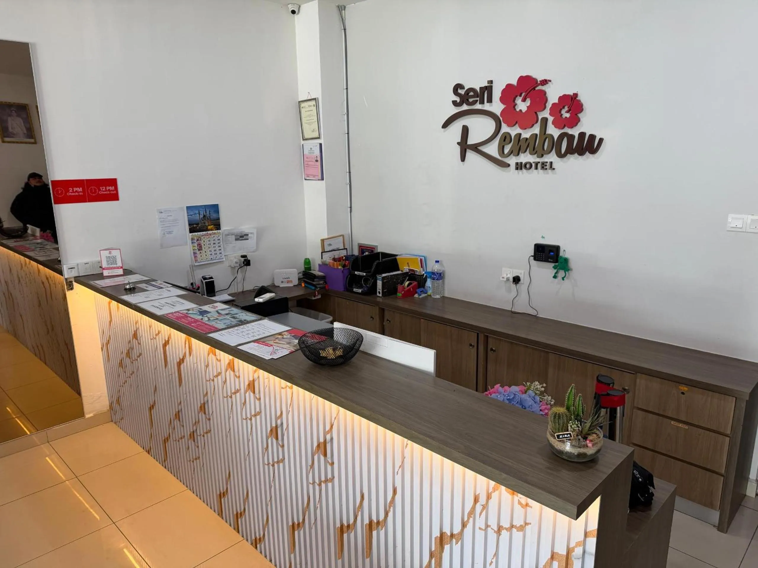 Lobby or reception in Hotel Seri Rembau