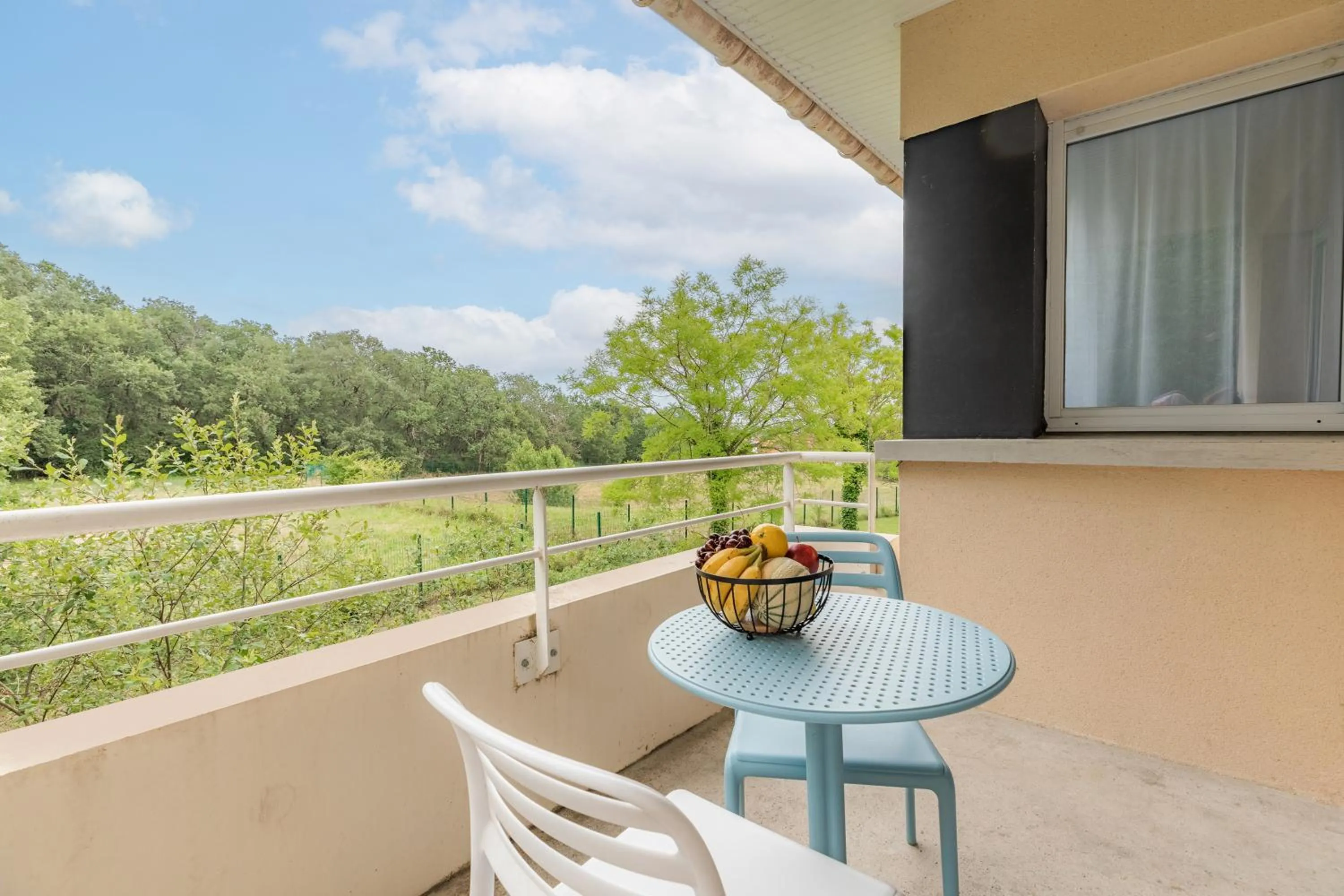 Balcony/Terrace in Appart'City Classic Toulouse Tournefeuille