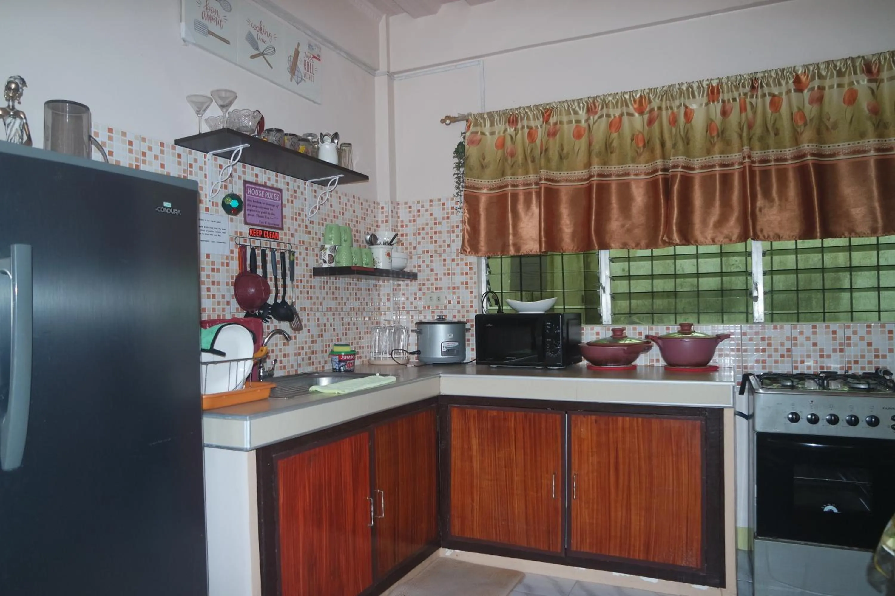 Kitchen or kitchenette in Yoo C Apartment