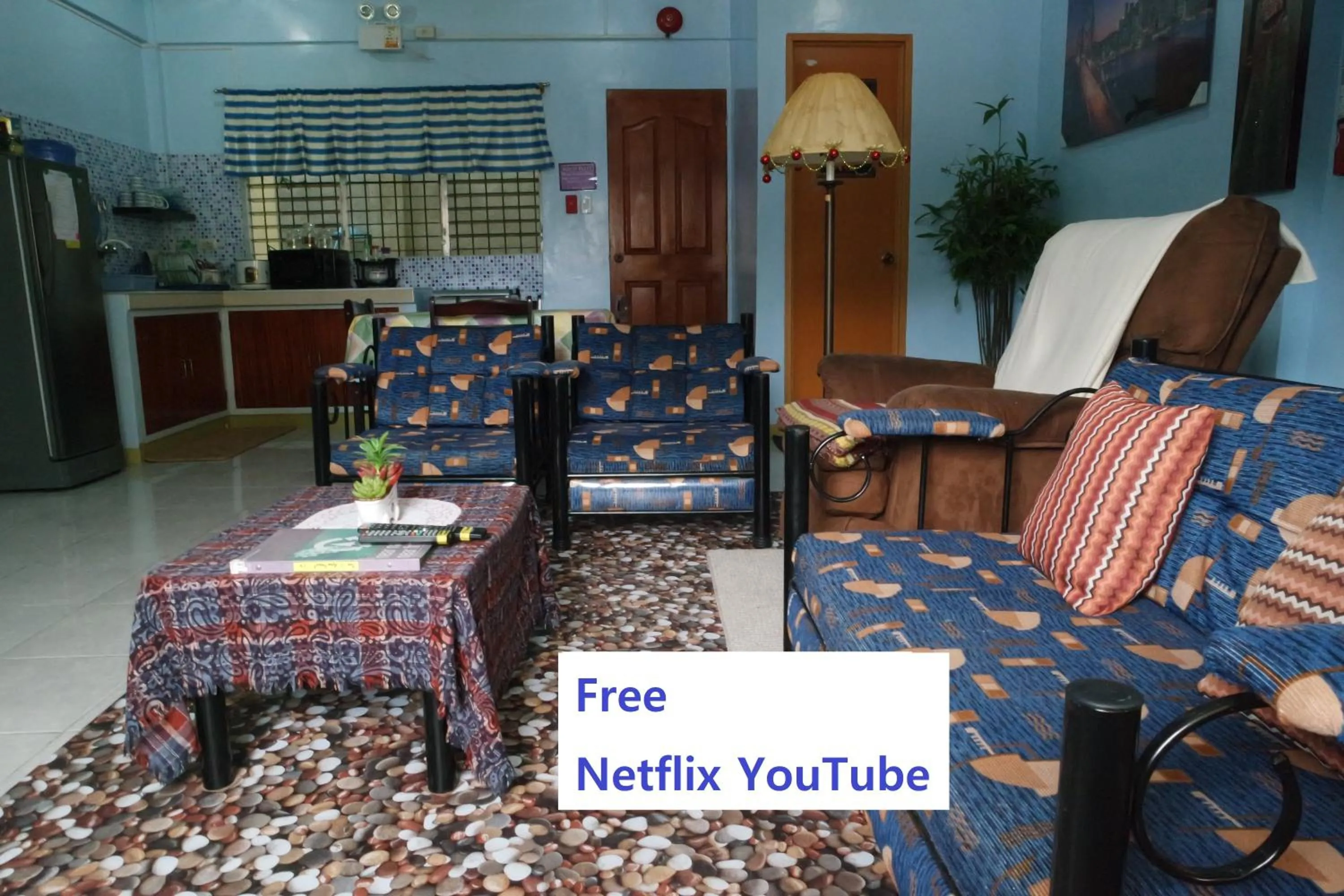 Living room in YOO C Apartment - Free Netflix YouTube