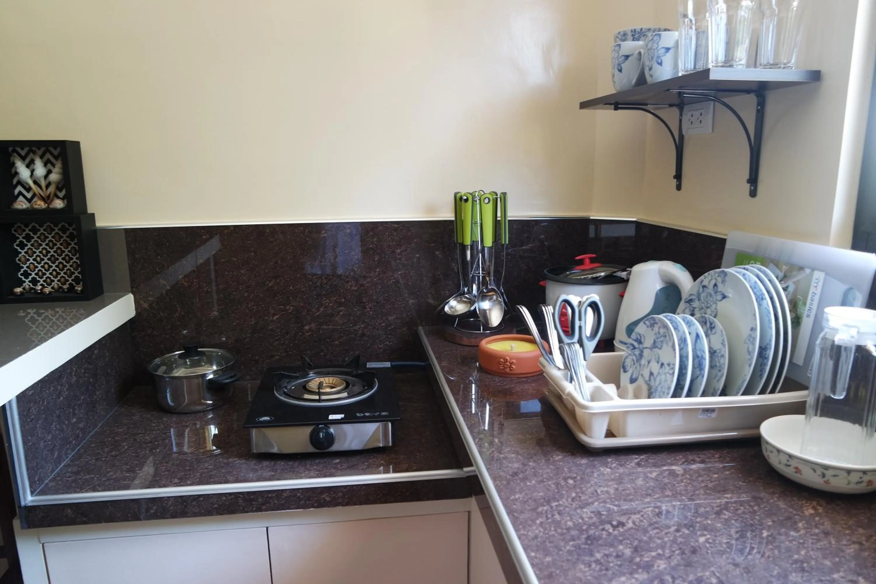 Kitchen or kitchenette in Yoo C Apartment