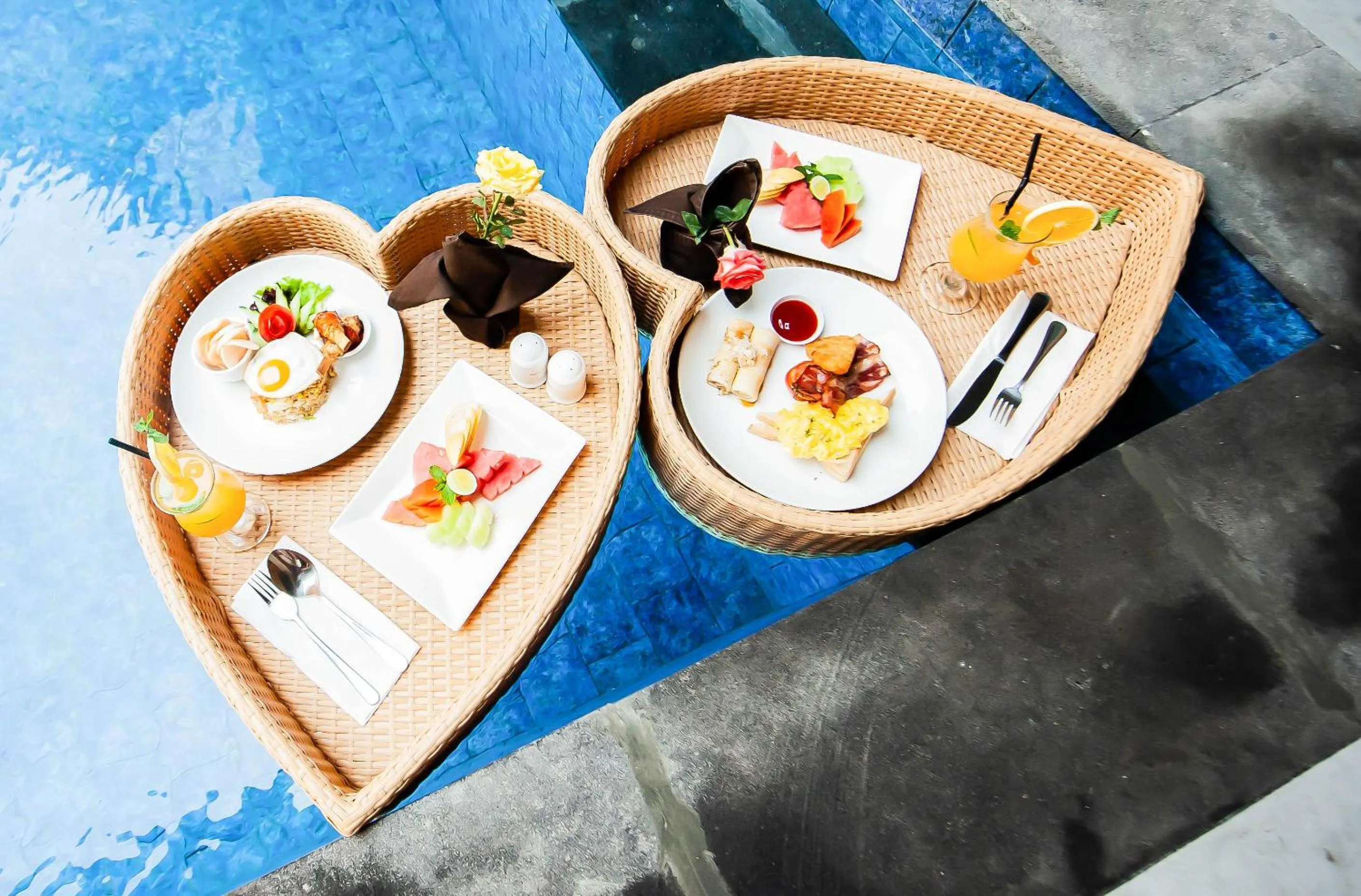 Breakfast in Apple Villa & Suite Seminyak