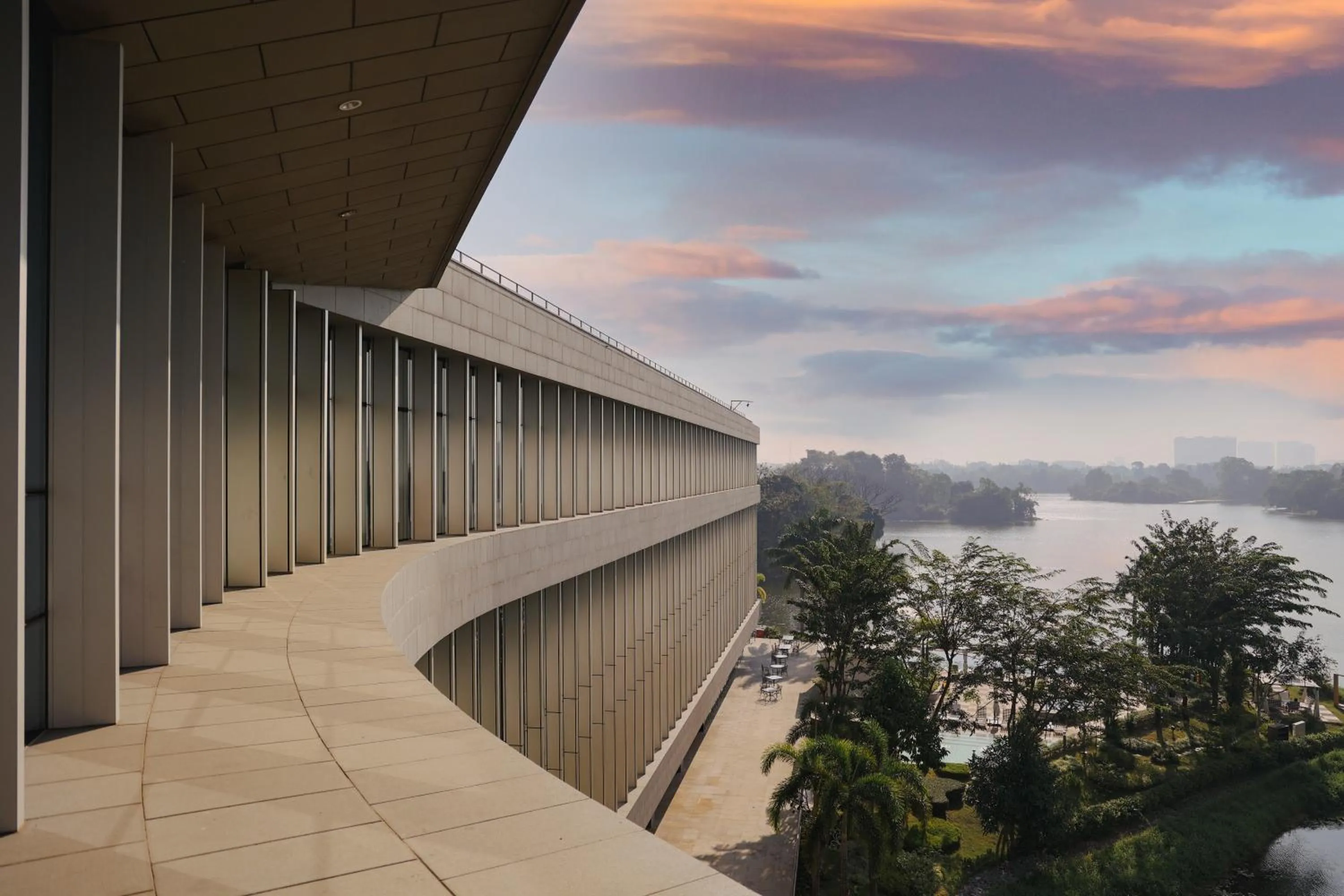 Property building in LOTTE Hotel Yangon