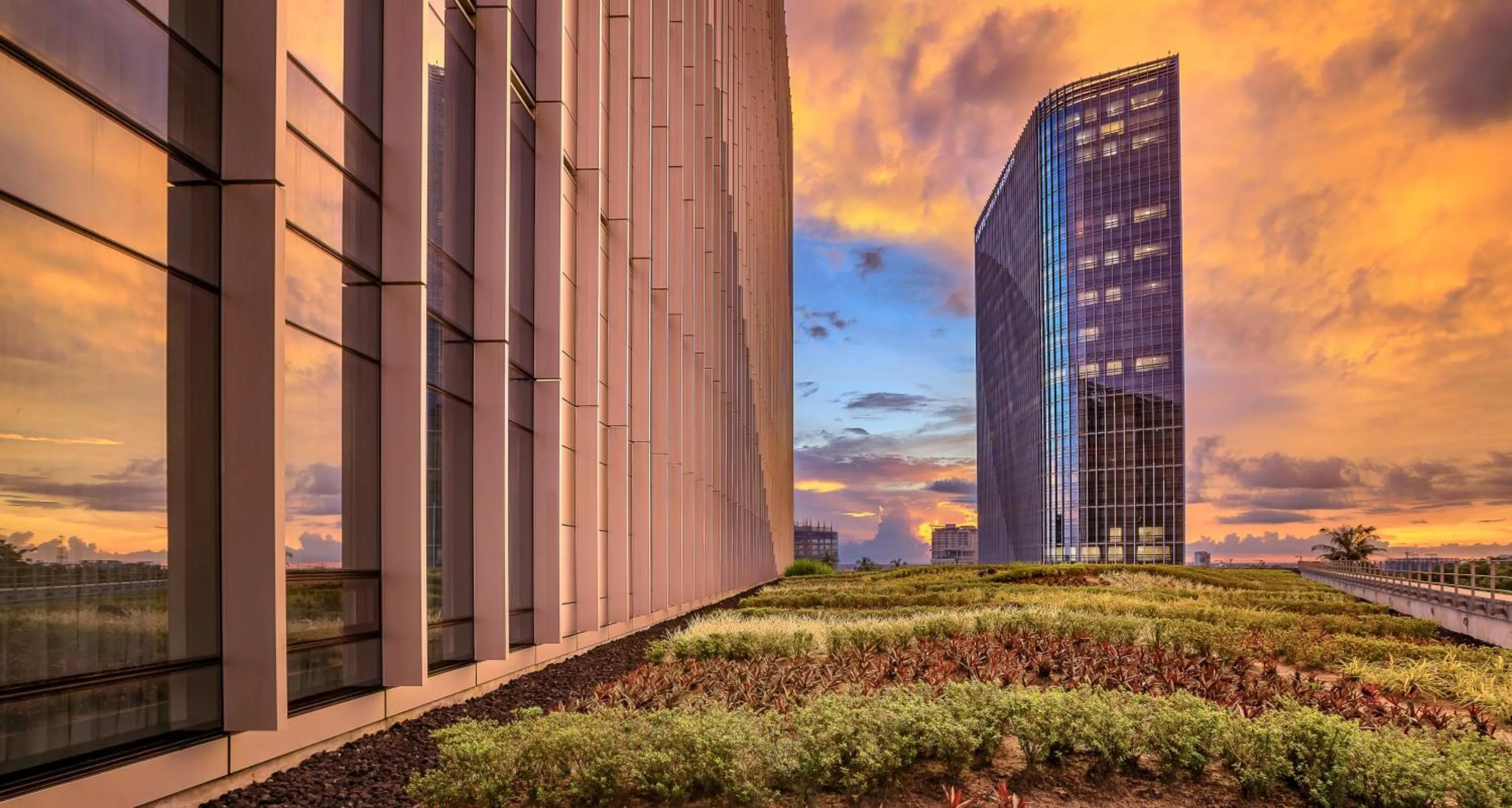 Property building in LOTTE Hotel Yangon