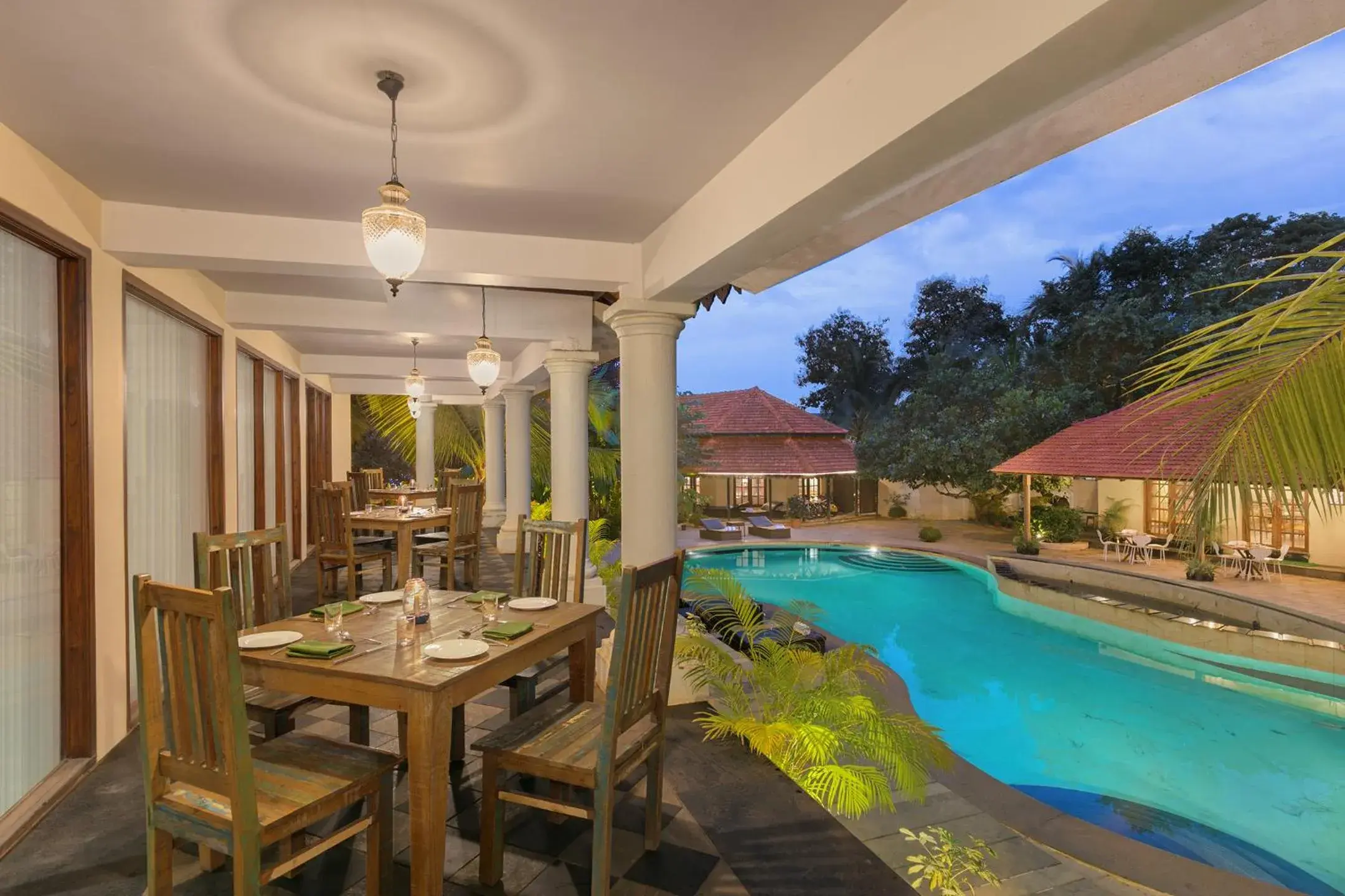 Pool view in Amritara Aura Resort & Spa Pool view in Amritara Aura Resort & Spa